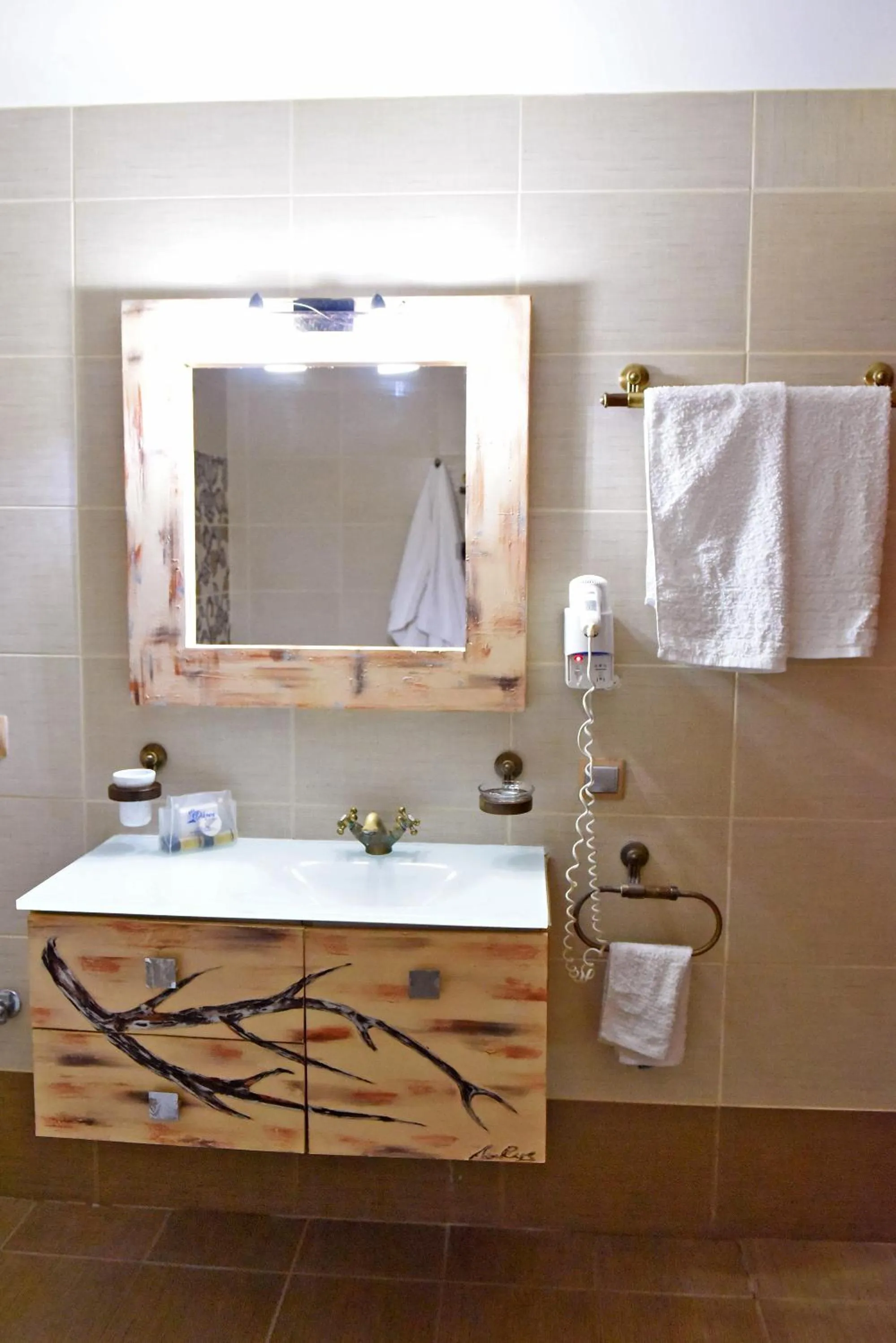 Bathroom in Aegean Wave - Faros