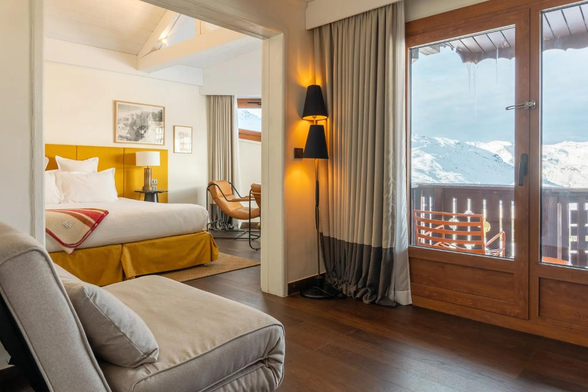 Photo of the whole room, Bed in Le Val Thorens, a Beaumier hotel