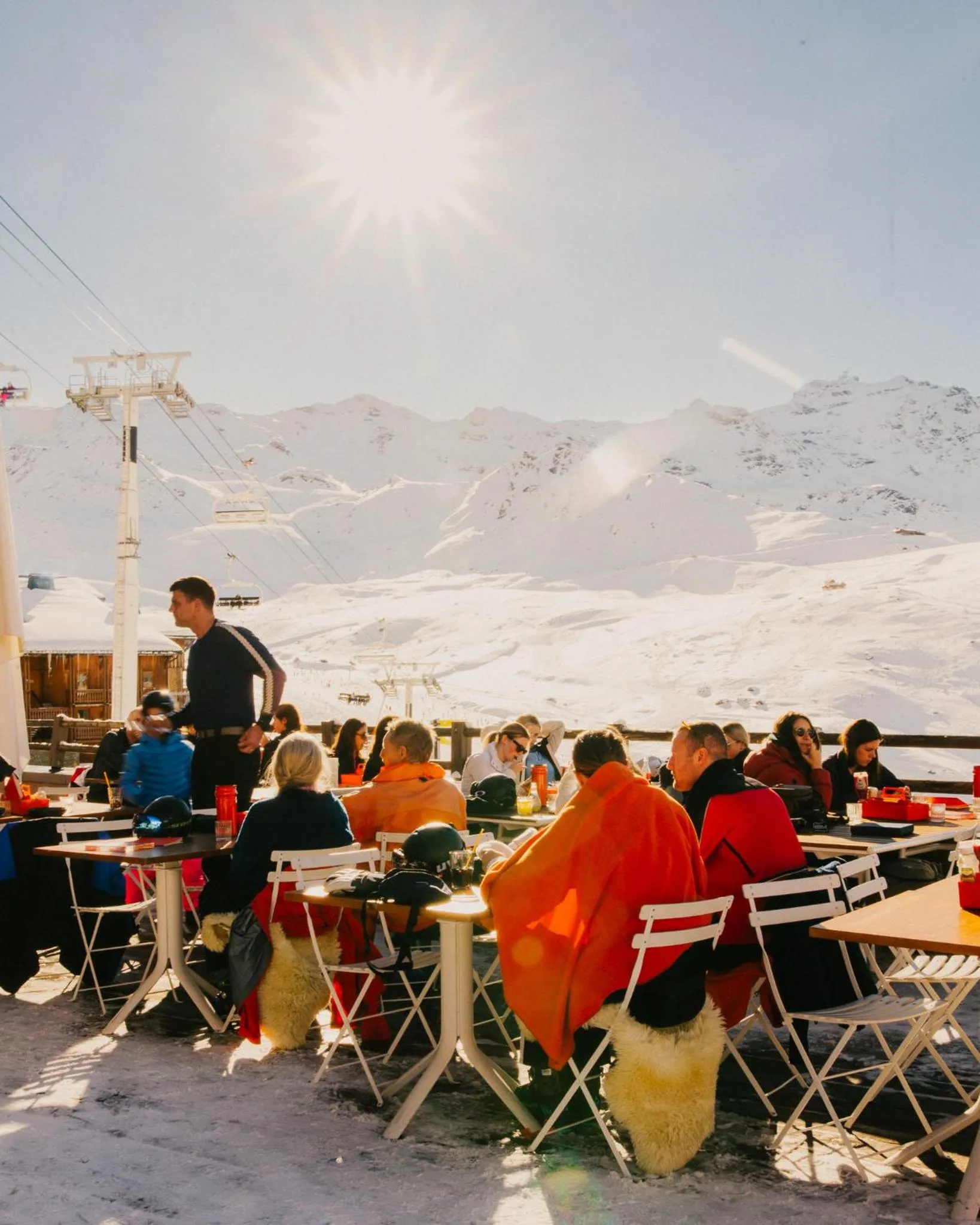 Balcony/Terrace in Le Val Thorens, a Beaumier hotel