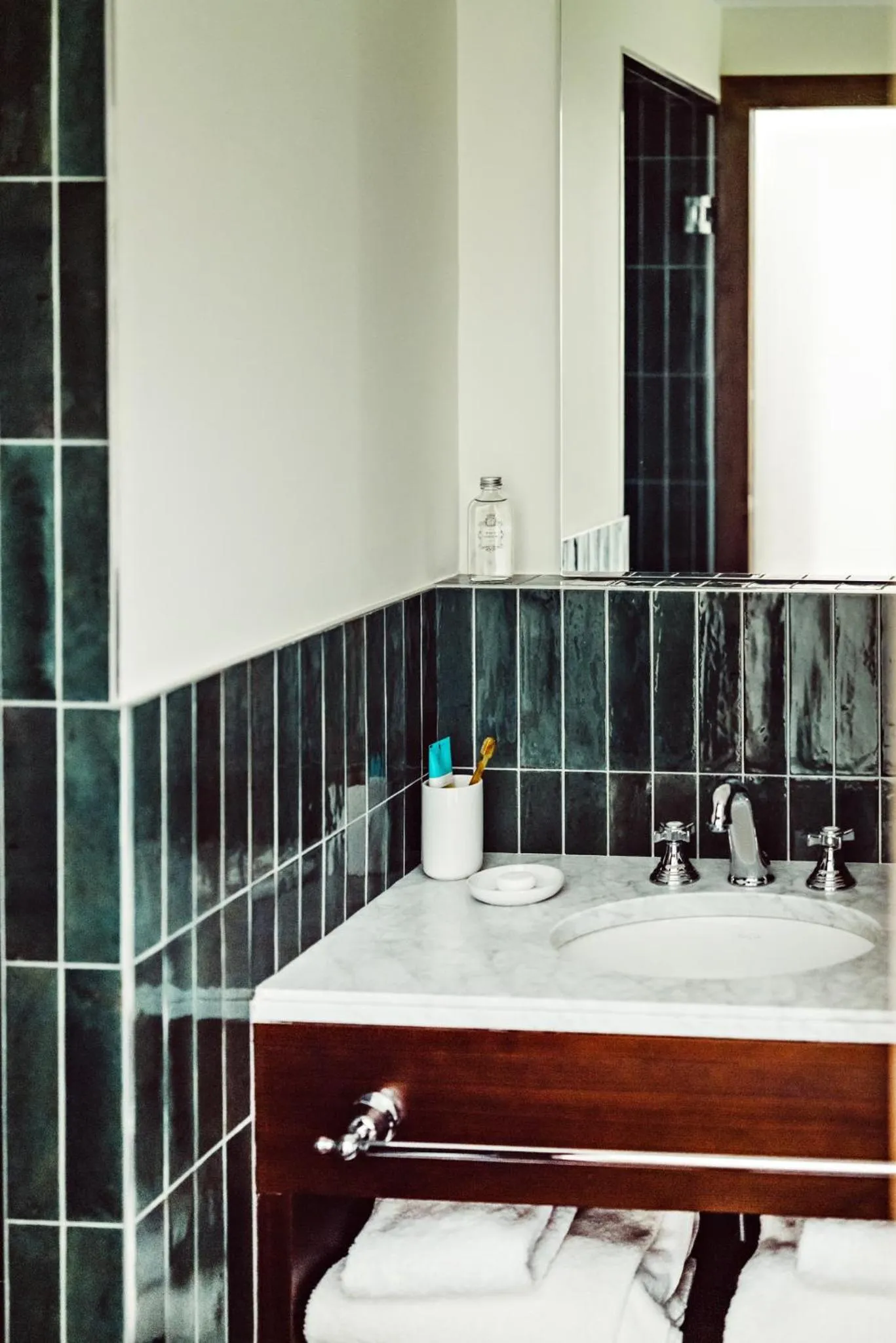 Bathroom in Le Val Thorens, a Beaumier hotel