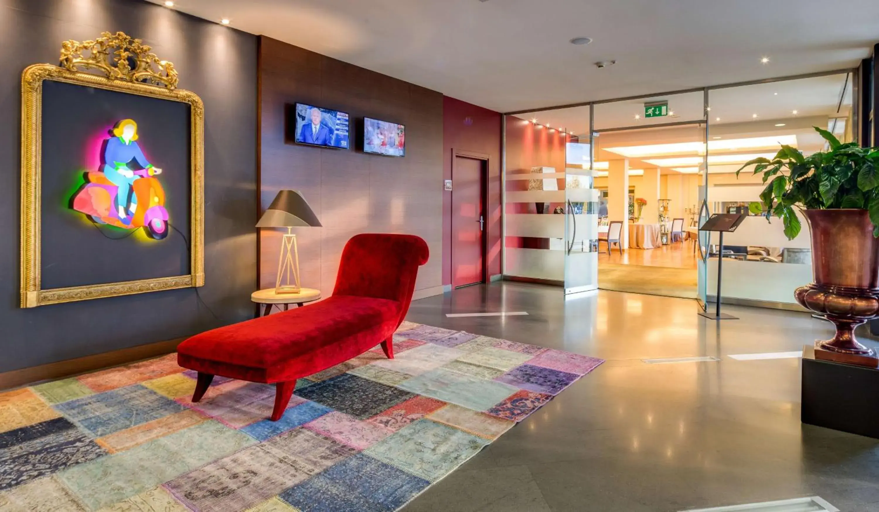 Lobby or reception in Best Western Plus Hotel Expo Lobby or reception in Best Western Plus Hotel Expo