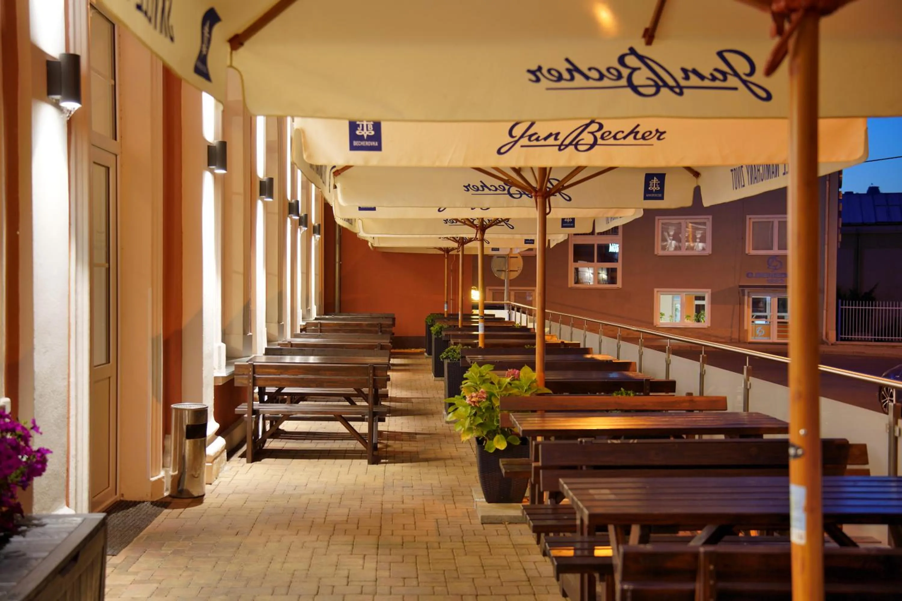 Balcony/Terrace in Spa Hotel MILLENIUM Karlovy Vary