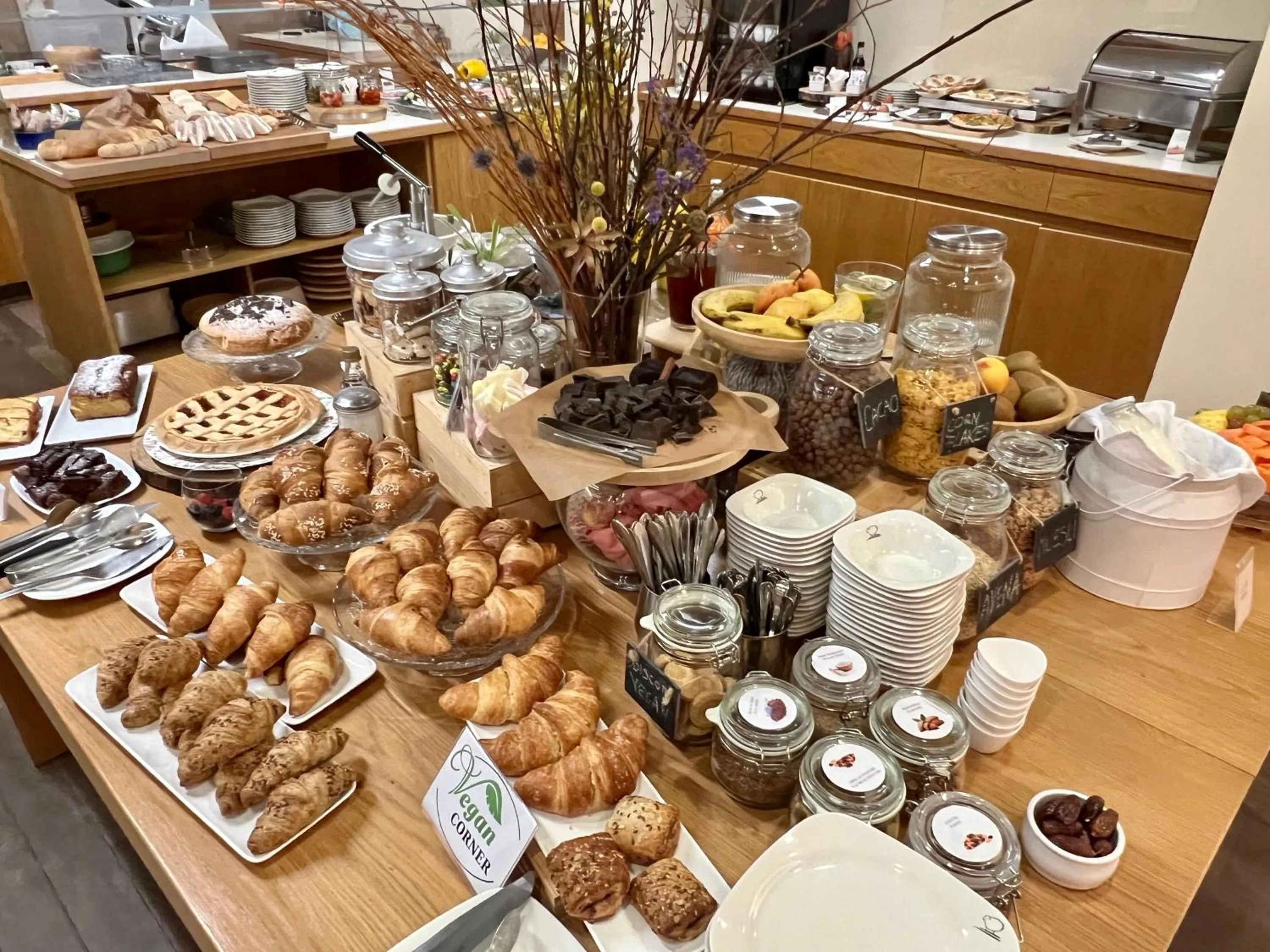 Buffet breakfast in Hotel Miramonti