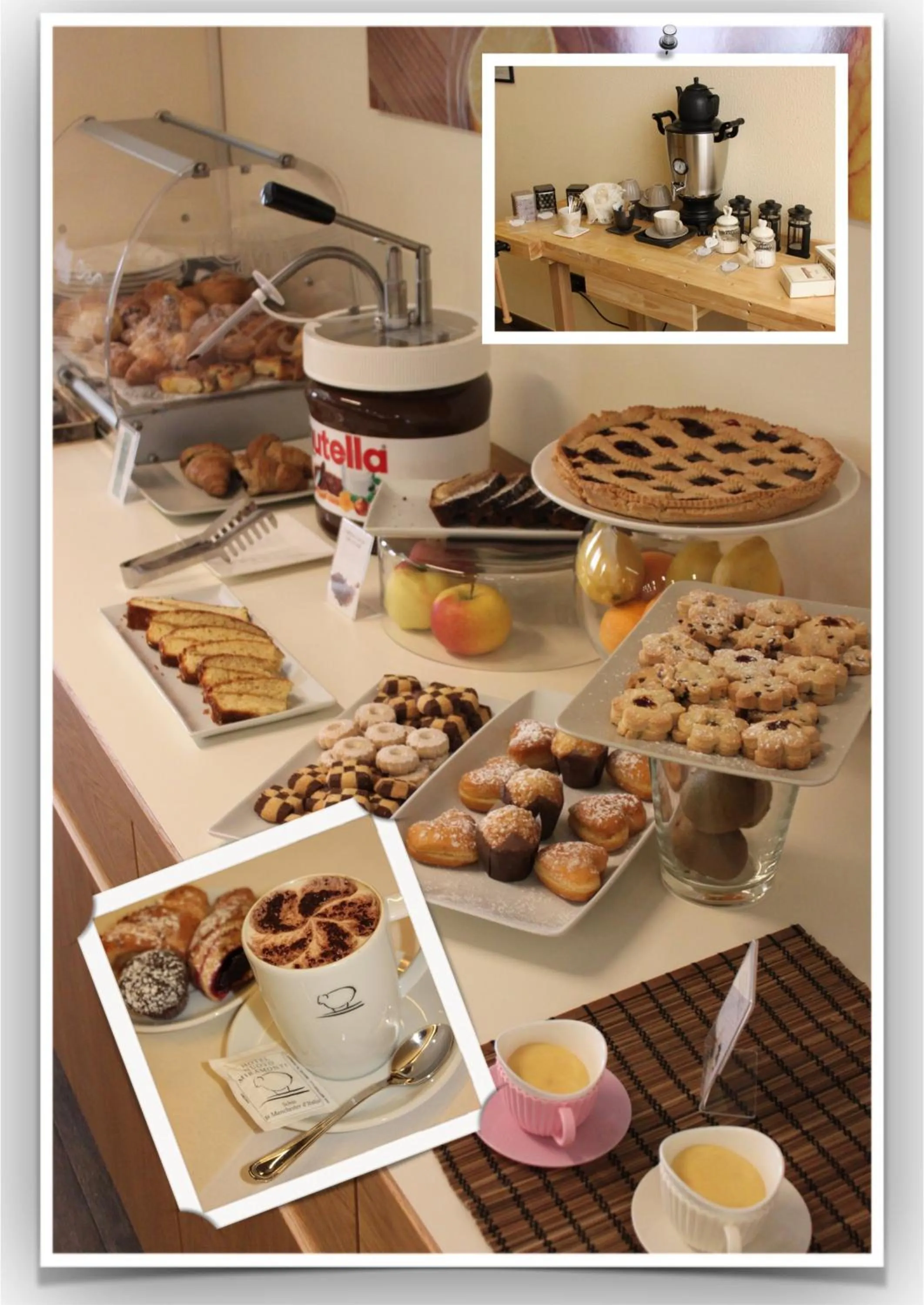 Food and drinks in Hotel Miramonti