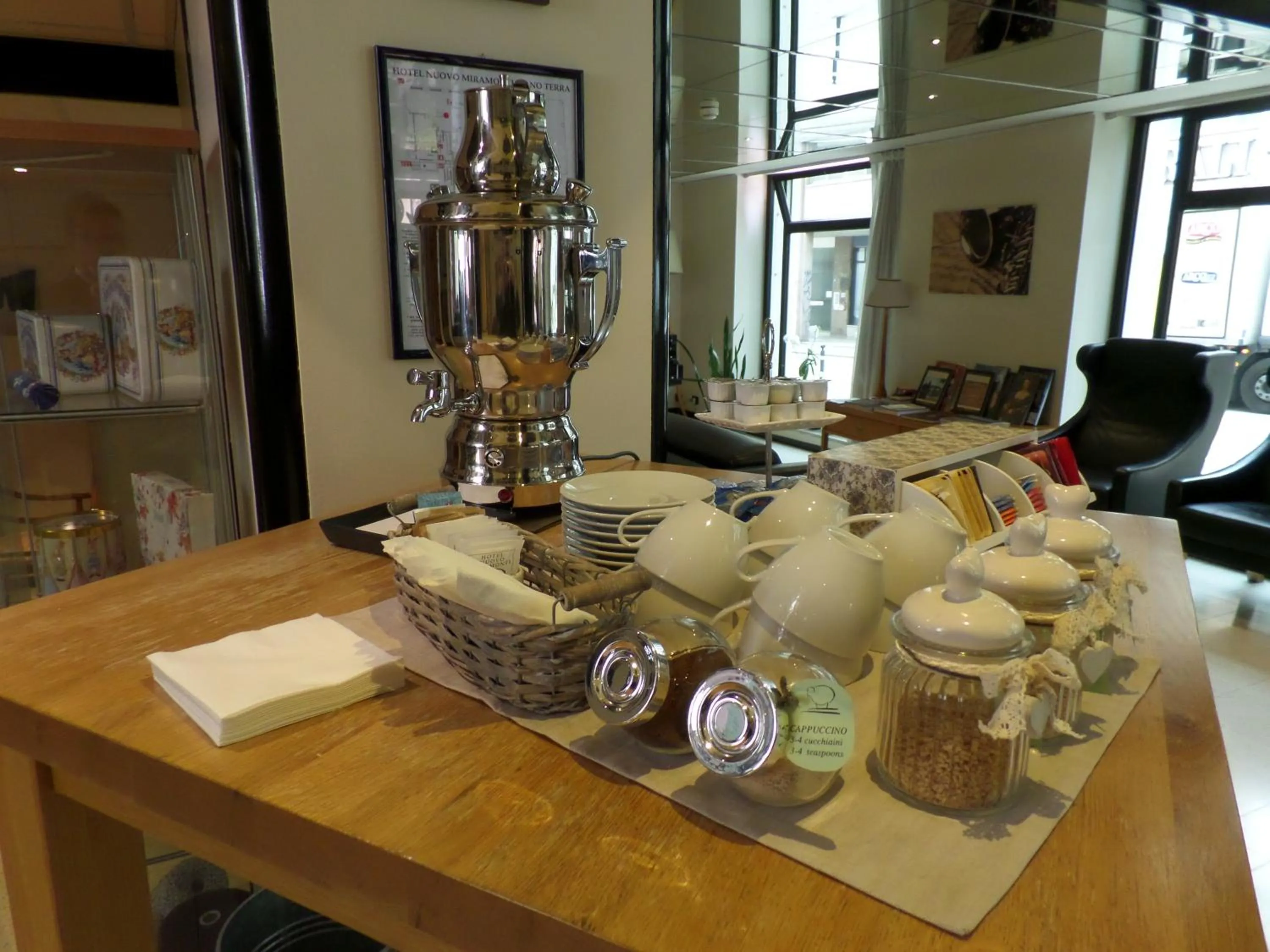 Coffee/tea facilities in Hotel Miramonti