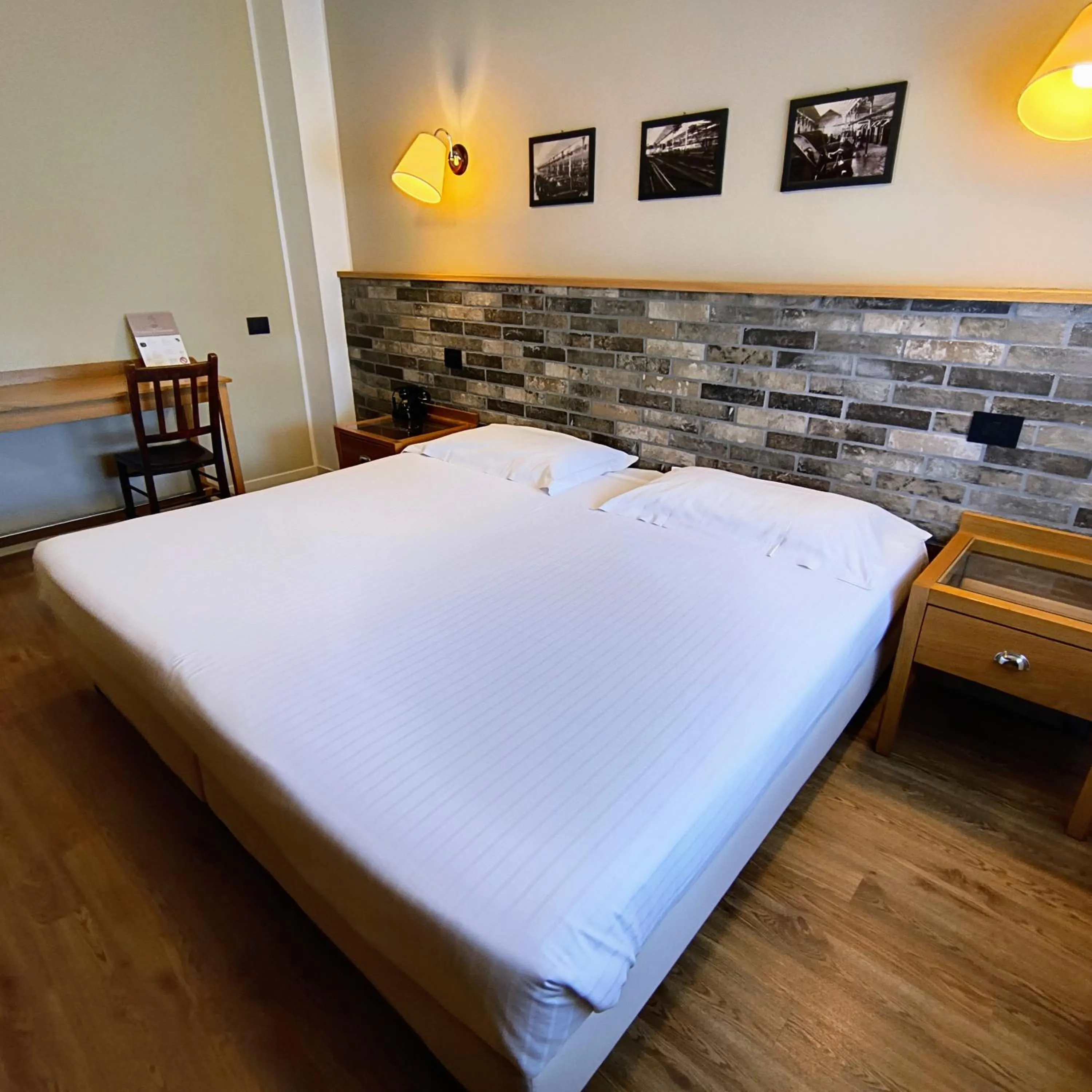 Bed in Hotel Miramonti