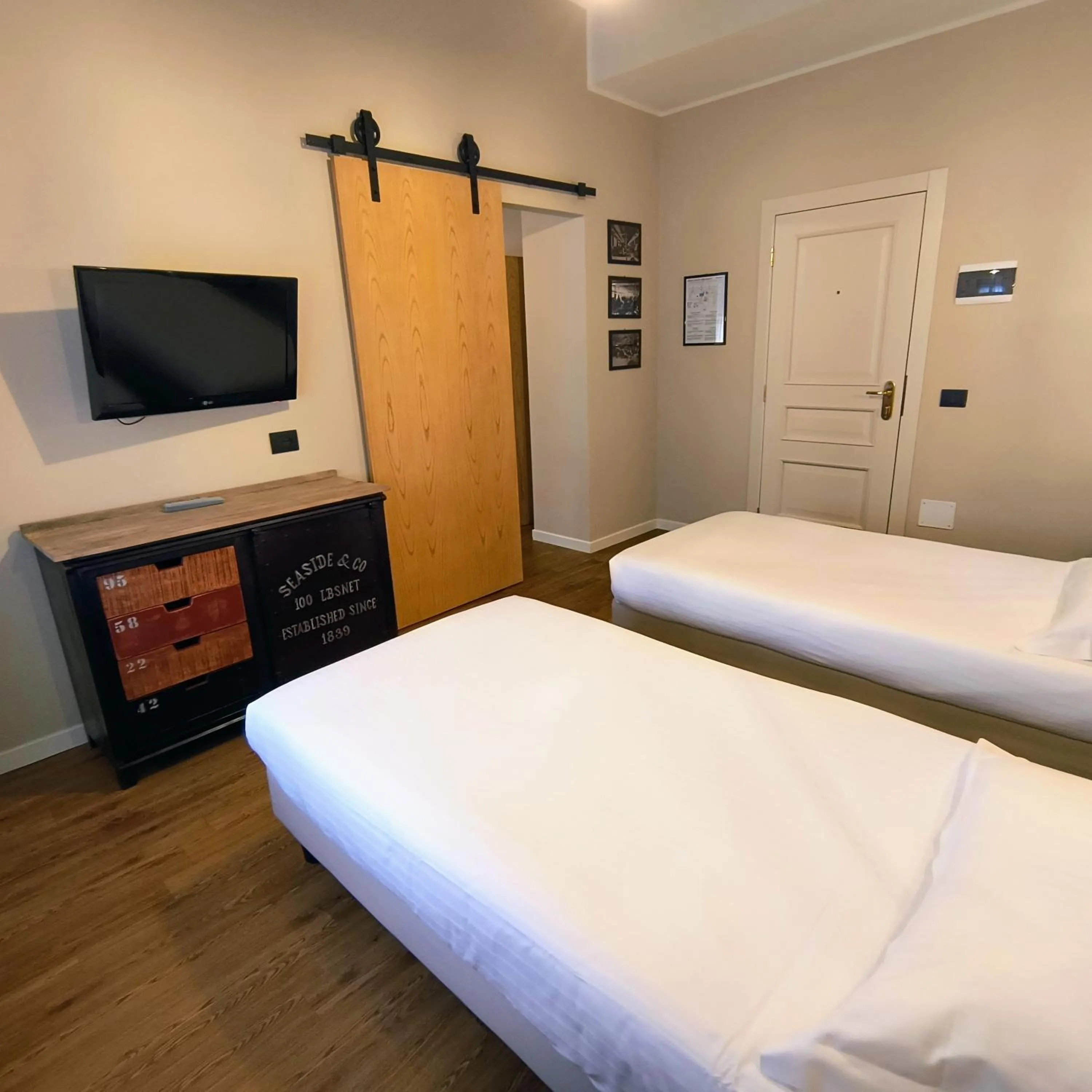 Bed in Hotel Miramonti