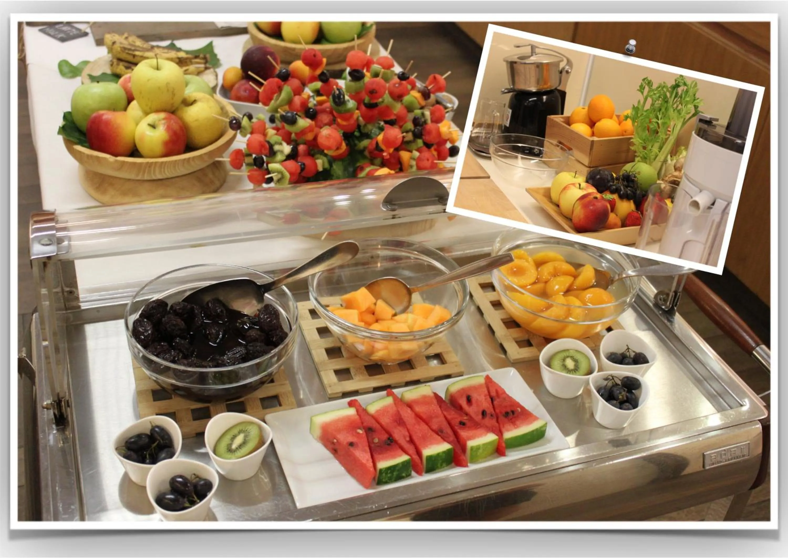 Food and drinks in Hotel Miramonti