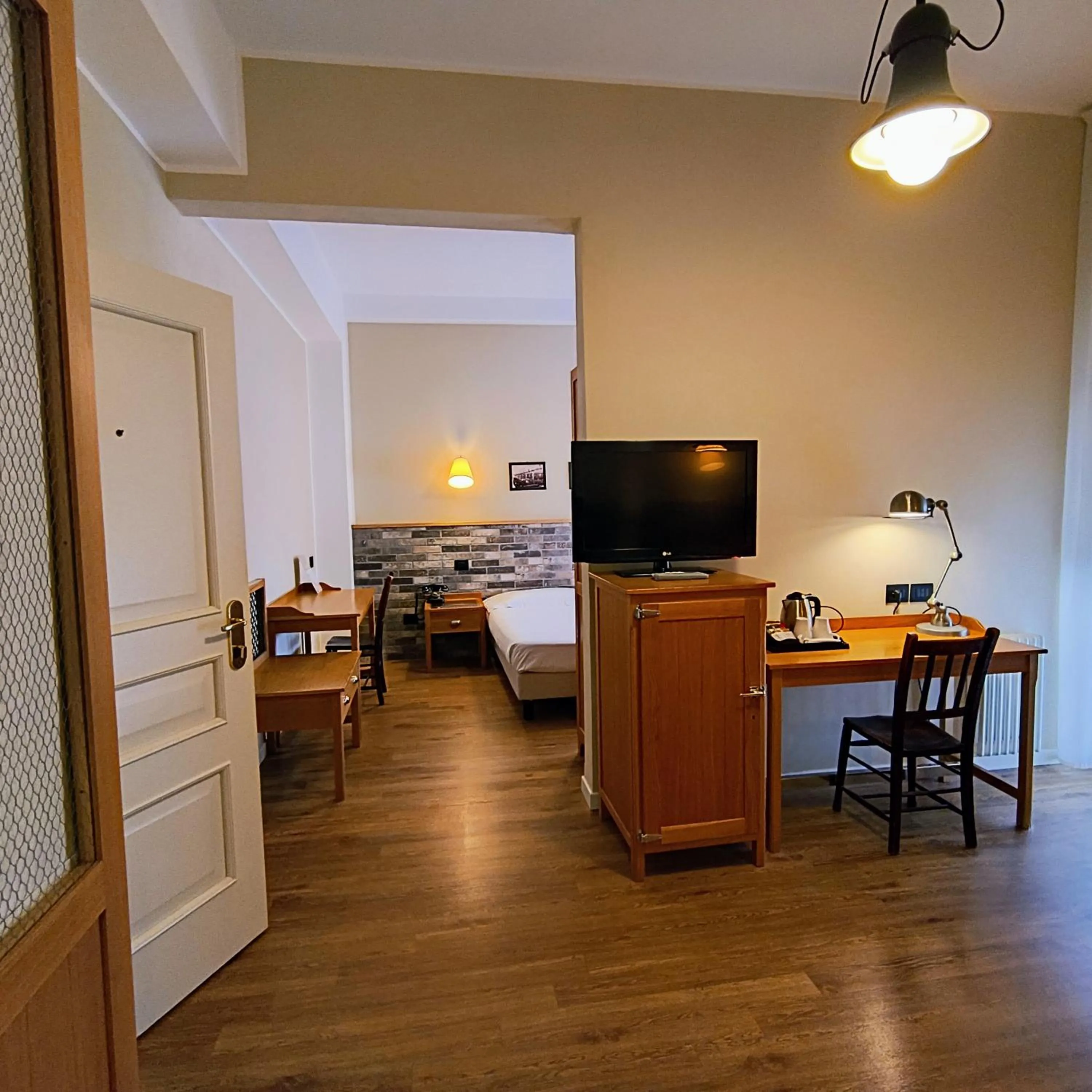 Bed in Hotel Miramonti