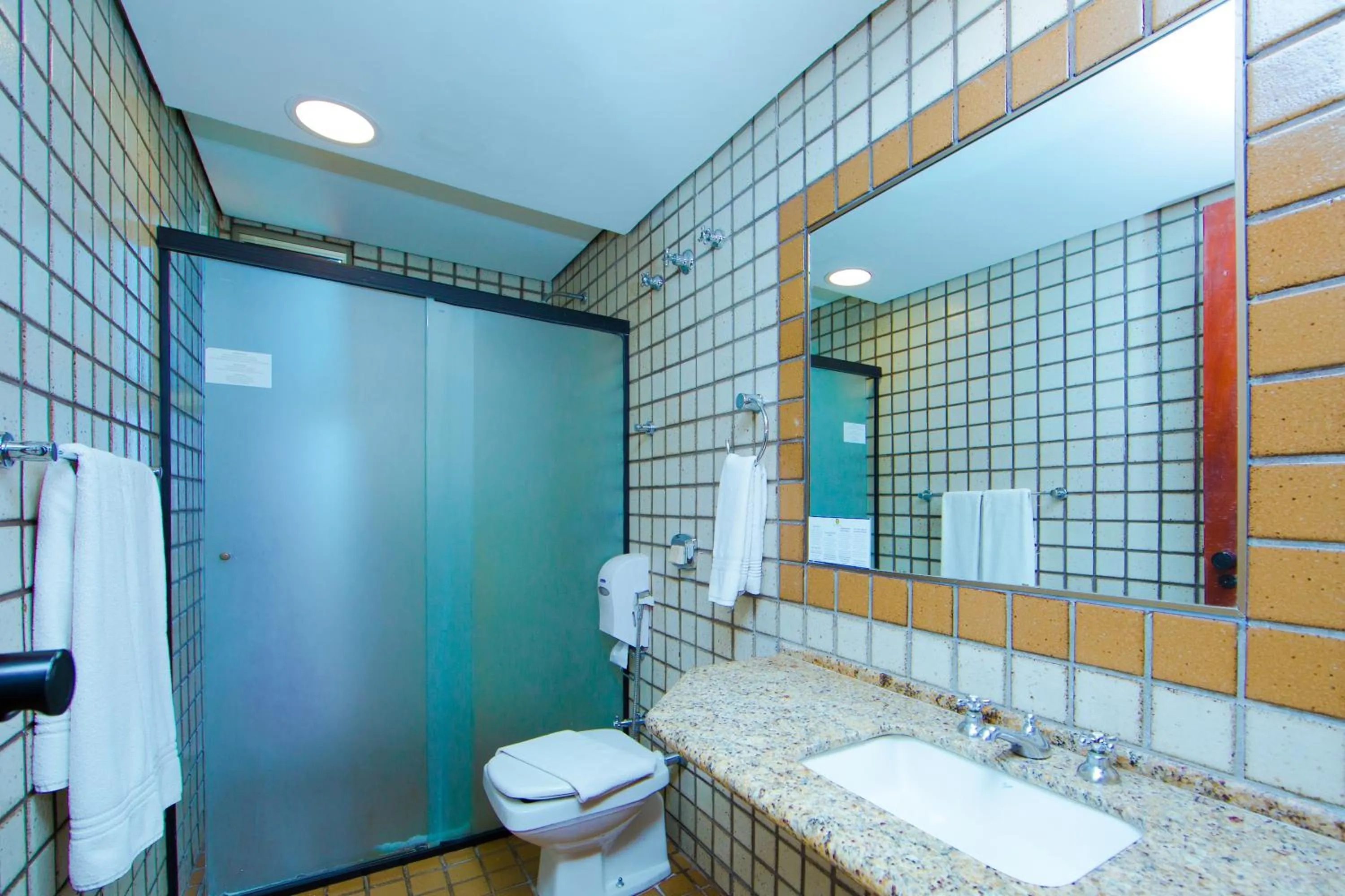 Toilet in Falls Galli Hotel