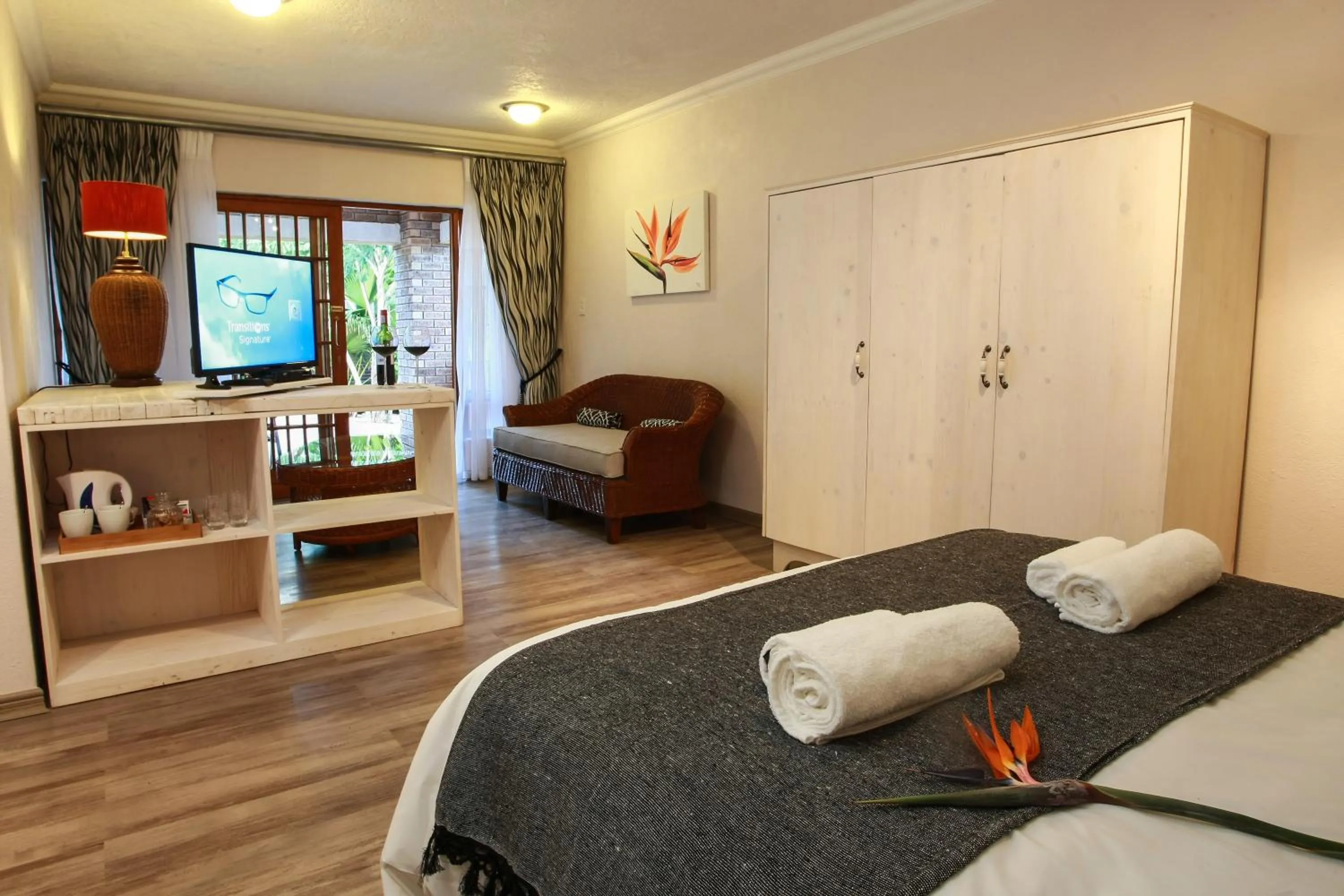 Bed in Woodlands Guest House