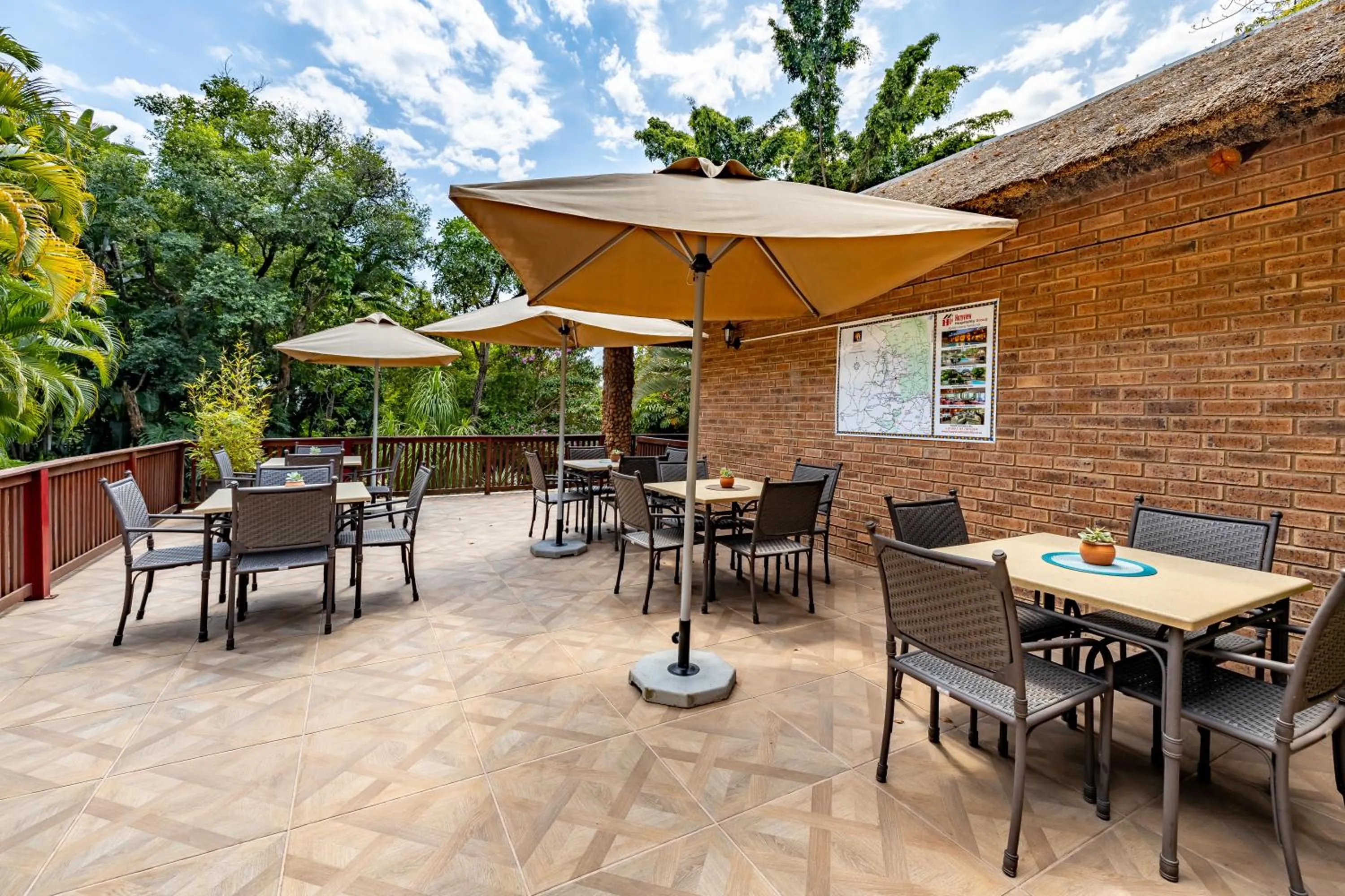 Seating area in Woodlands Guest House