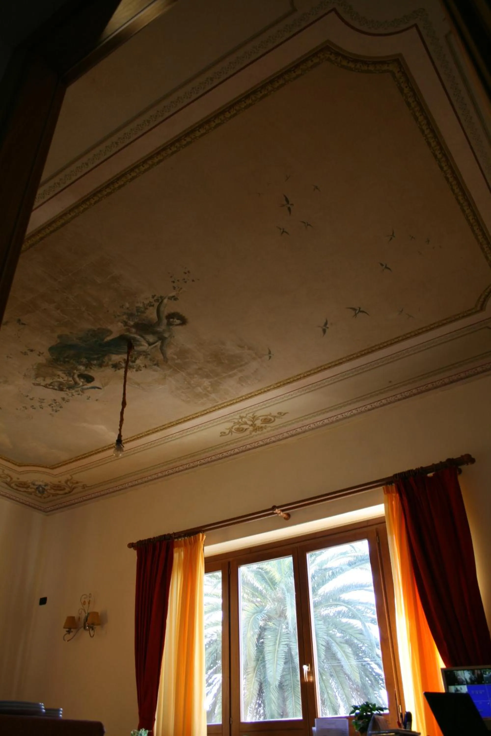 Decorative detail in Villa Margherita