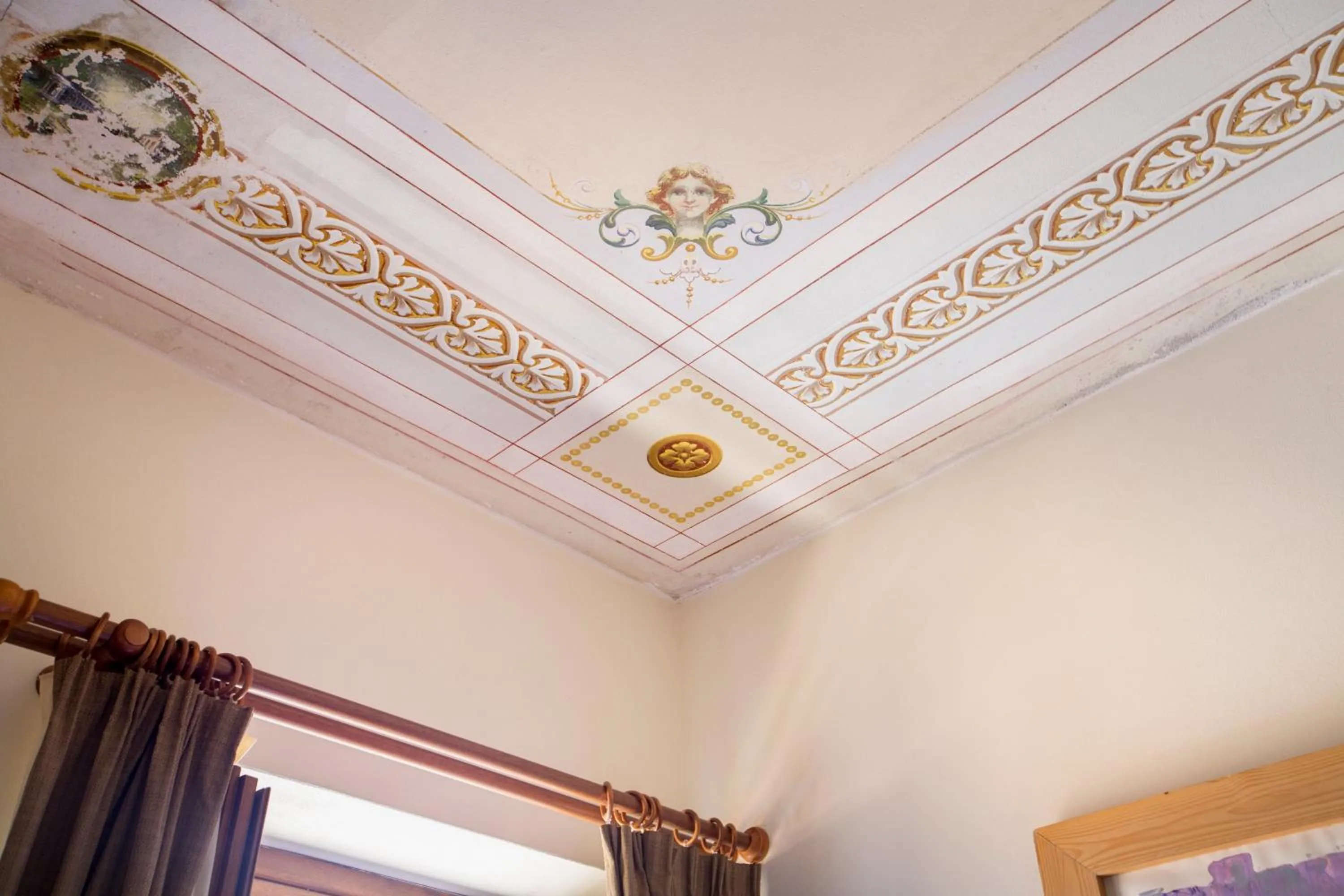 Decorative detail in Villa Margherita