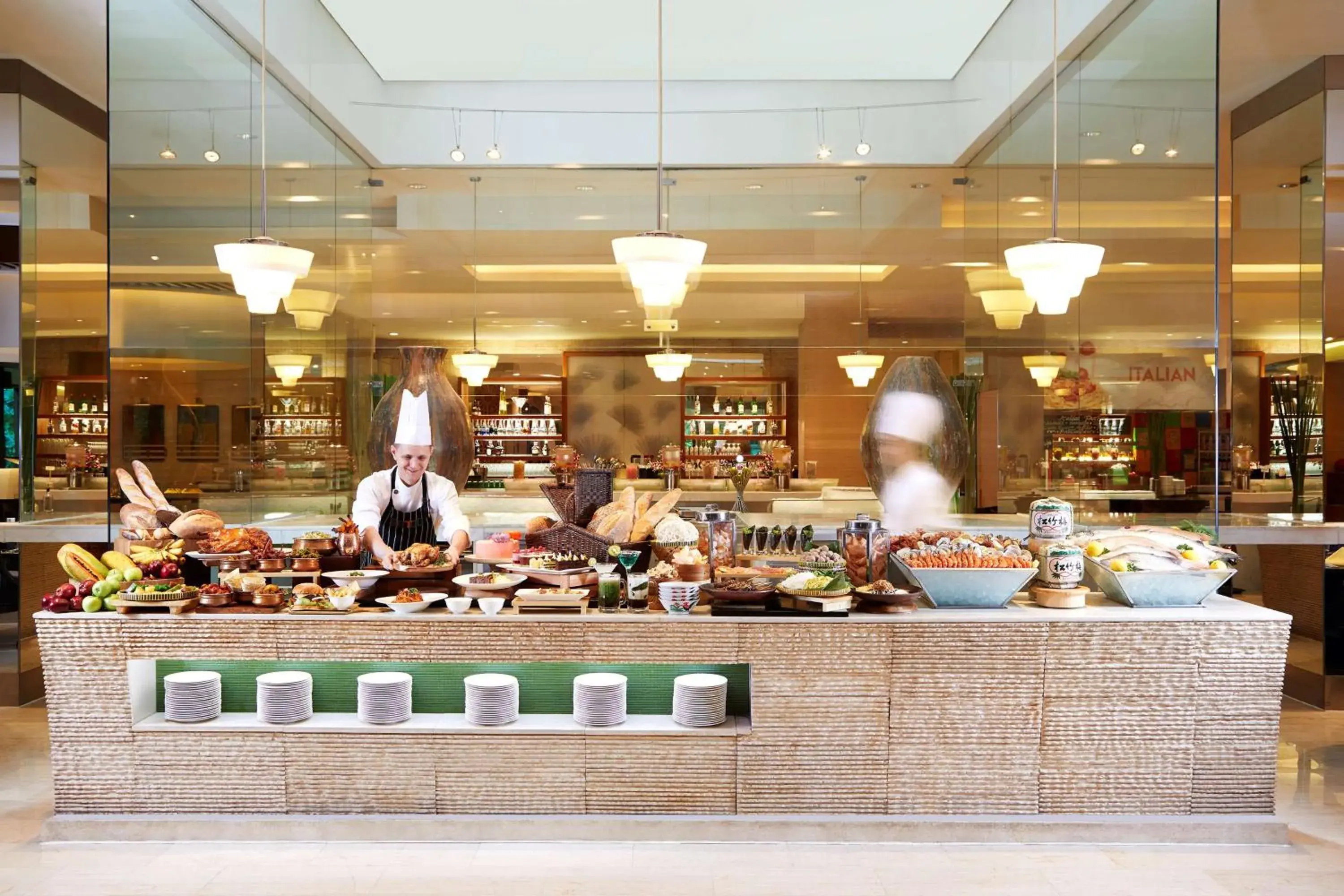 Restaurant/places to eat in Shangri-La Jakarta Restaurant/places to eat in Shangri-La Jakarta