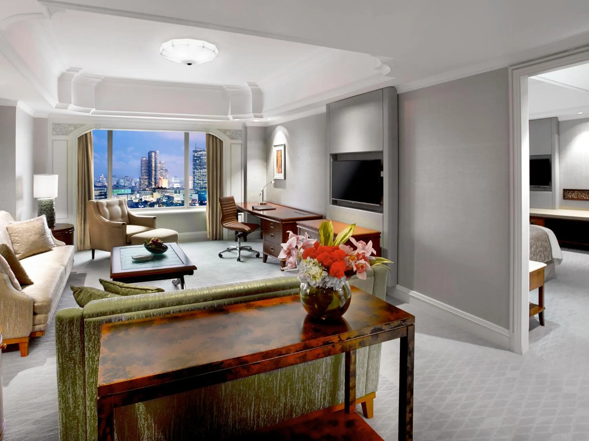 Living room in Shangri-La Jakarta