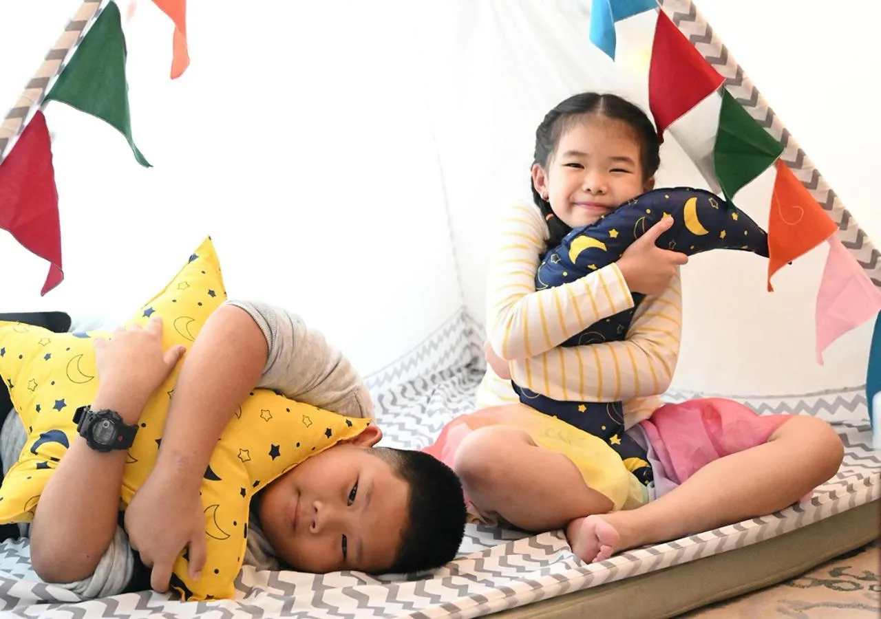 Family in Shangri-La Jakarta