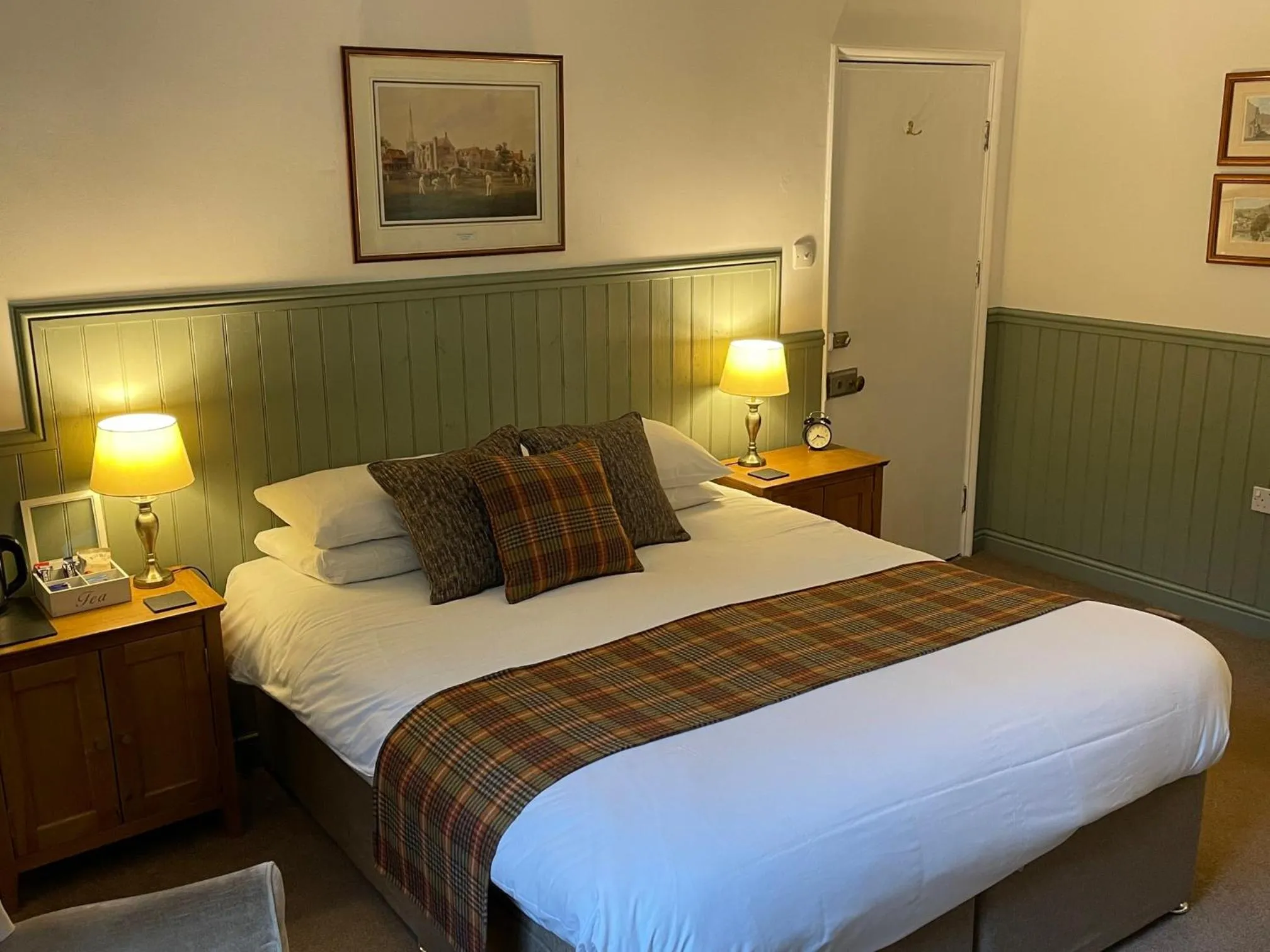 Decorative detail, Bed in Ashdale Guesthouse