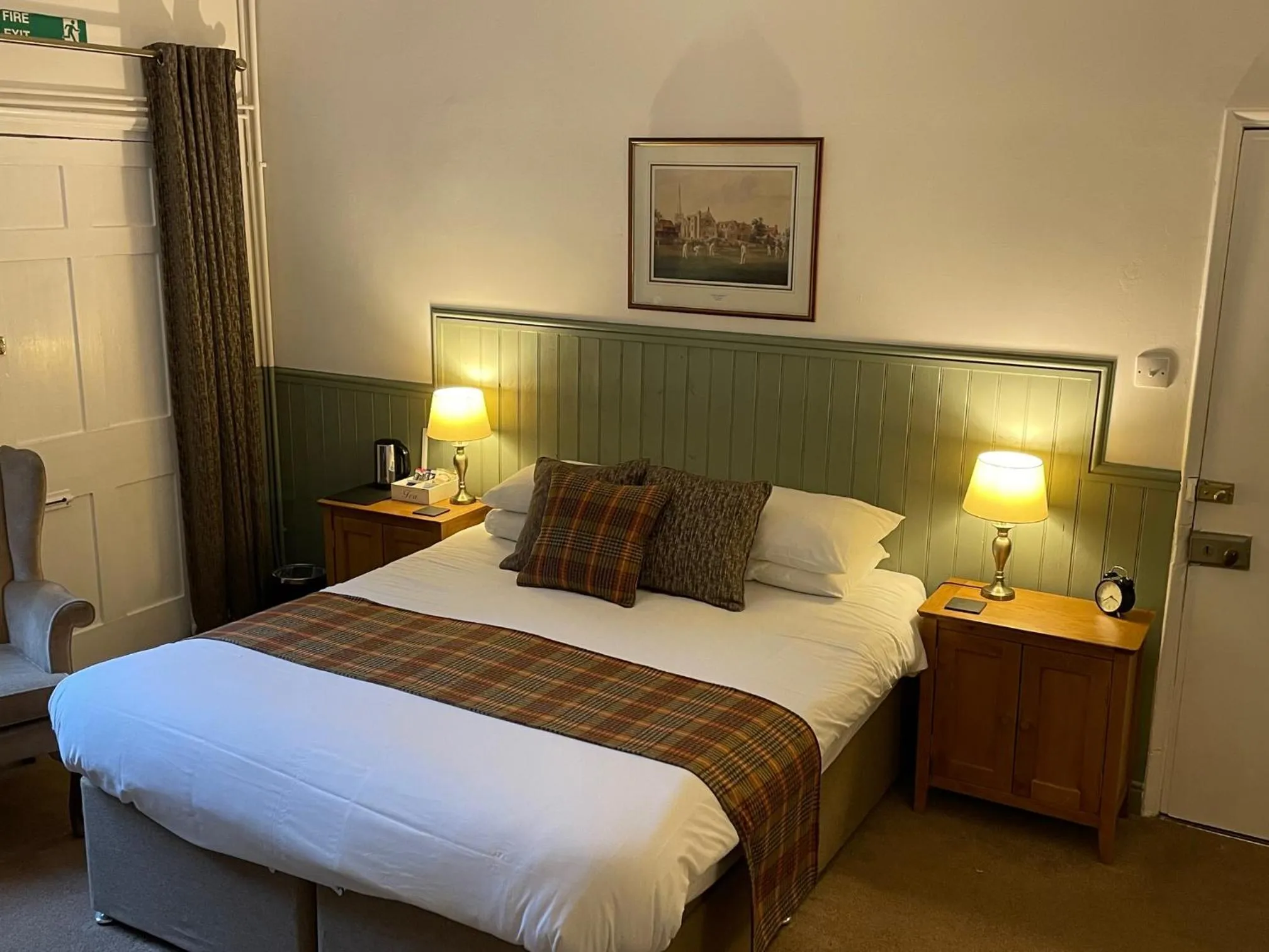 Decorative detail, Bed in Ashdale Guesthouse