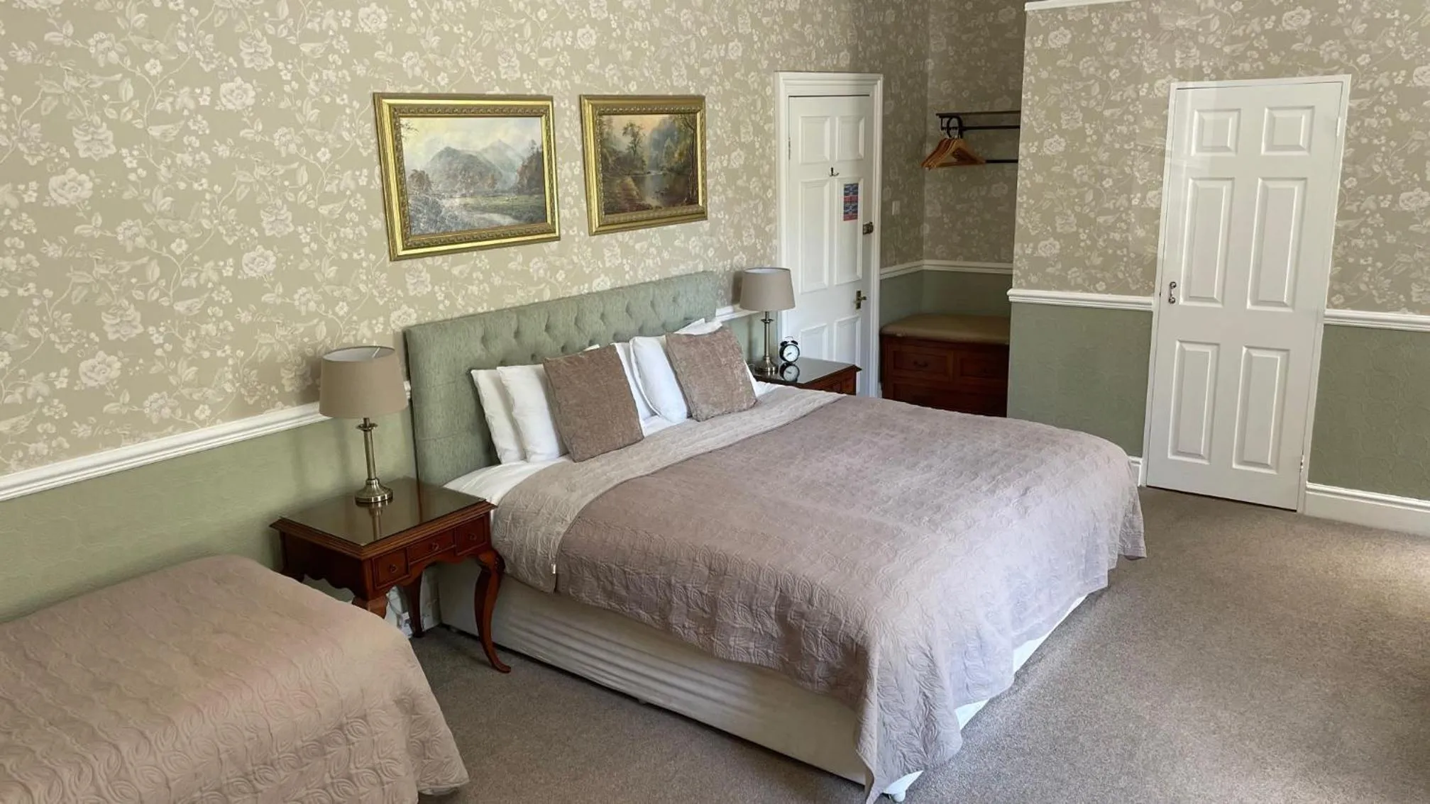 Decorative detail, Bed in Ashdale Guesthouse