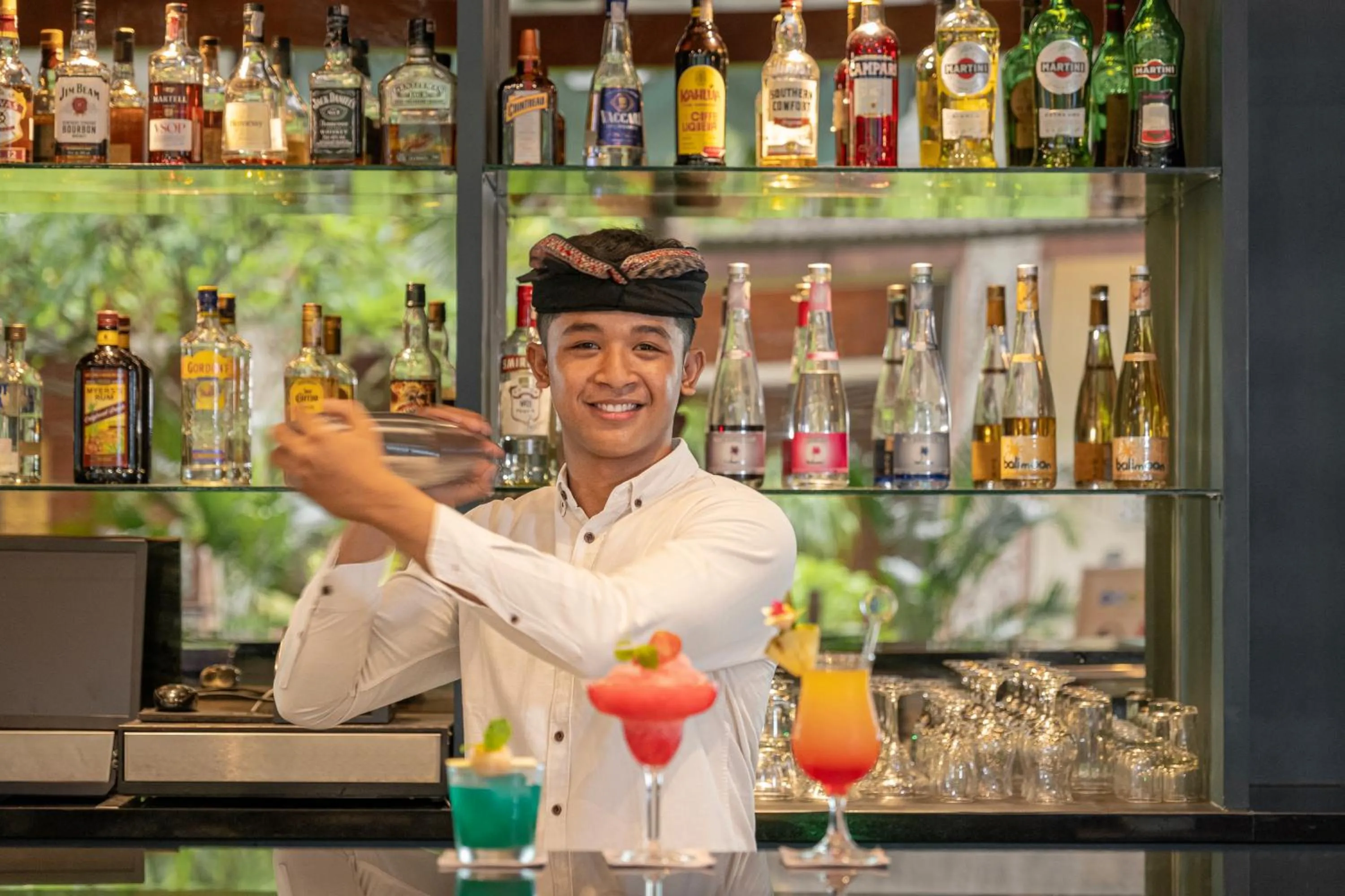 Lounge or bar in Prime Plaza Hotel Sanur – Bali