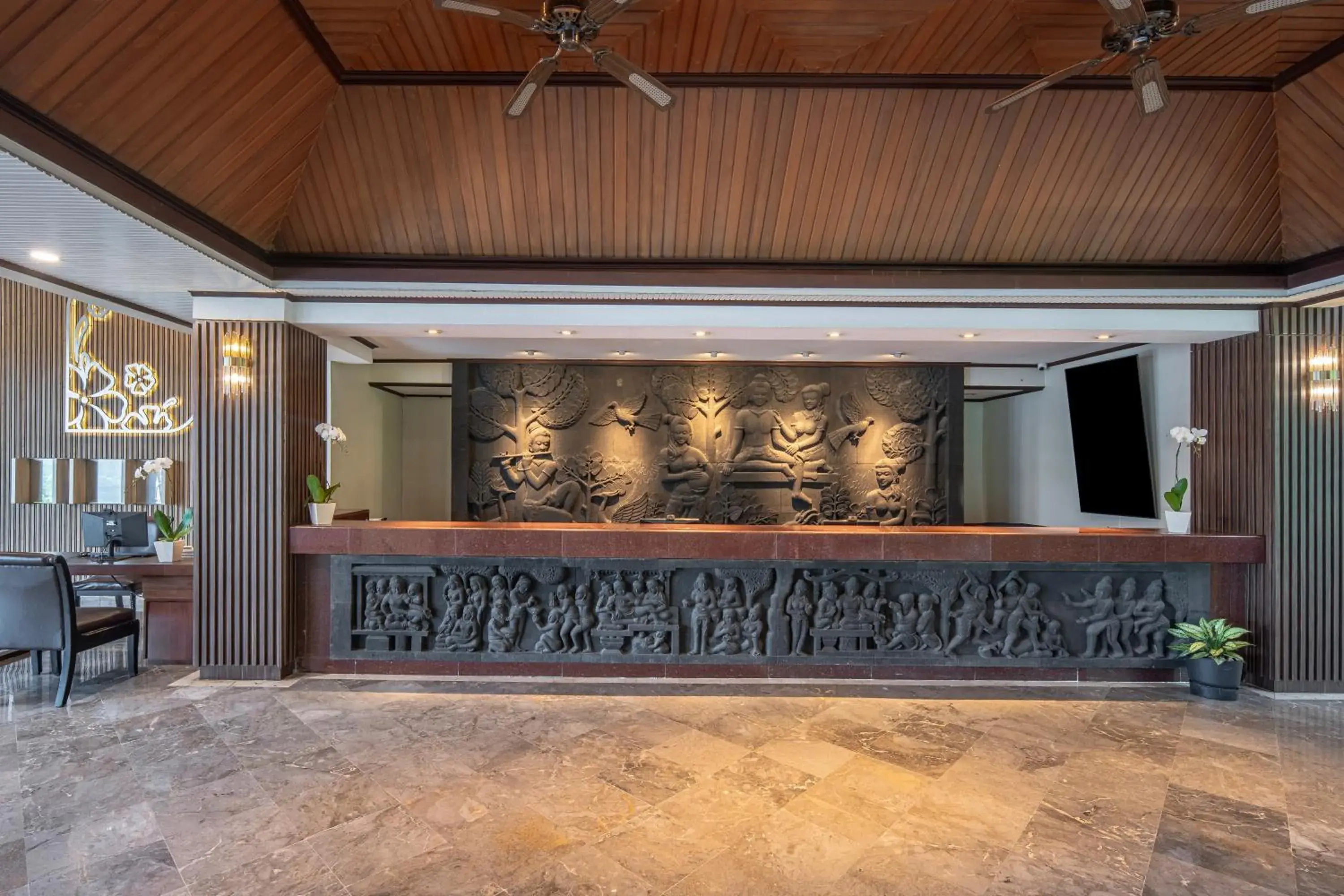Lobby or reception in Prime Plaza Hotel Sanur – Bali Lobby or reception in Prime Plaza Hotel Sanur – Bali