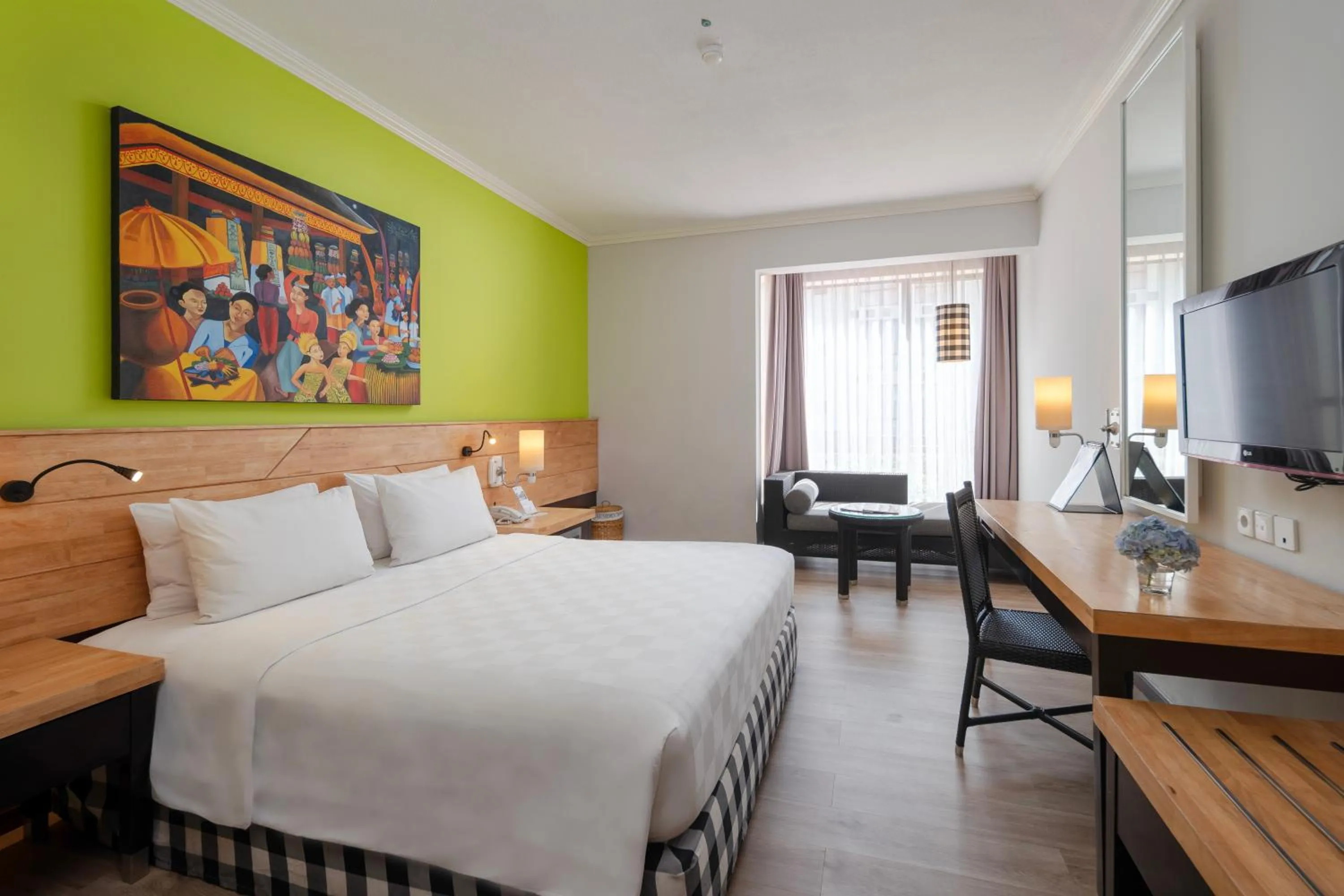 Bedroom, Bed in Prime Plaza Hotel Sanur – Bali