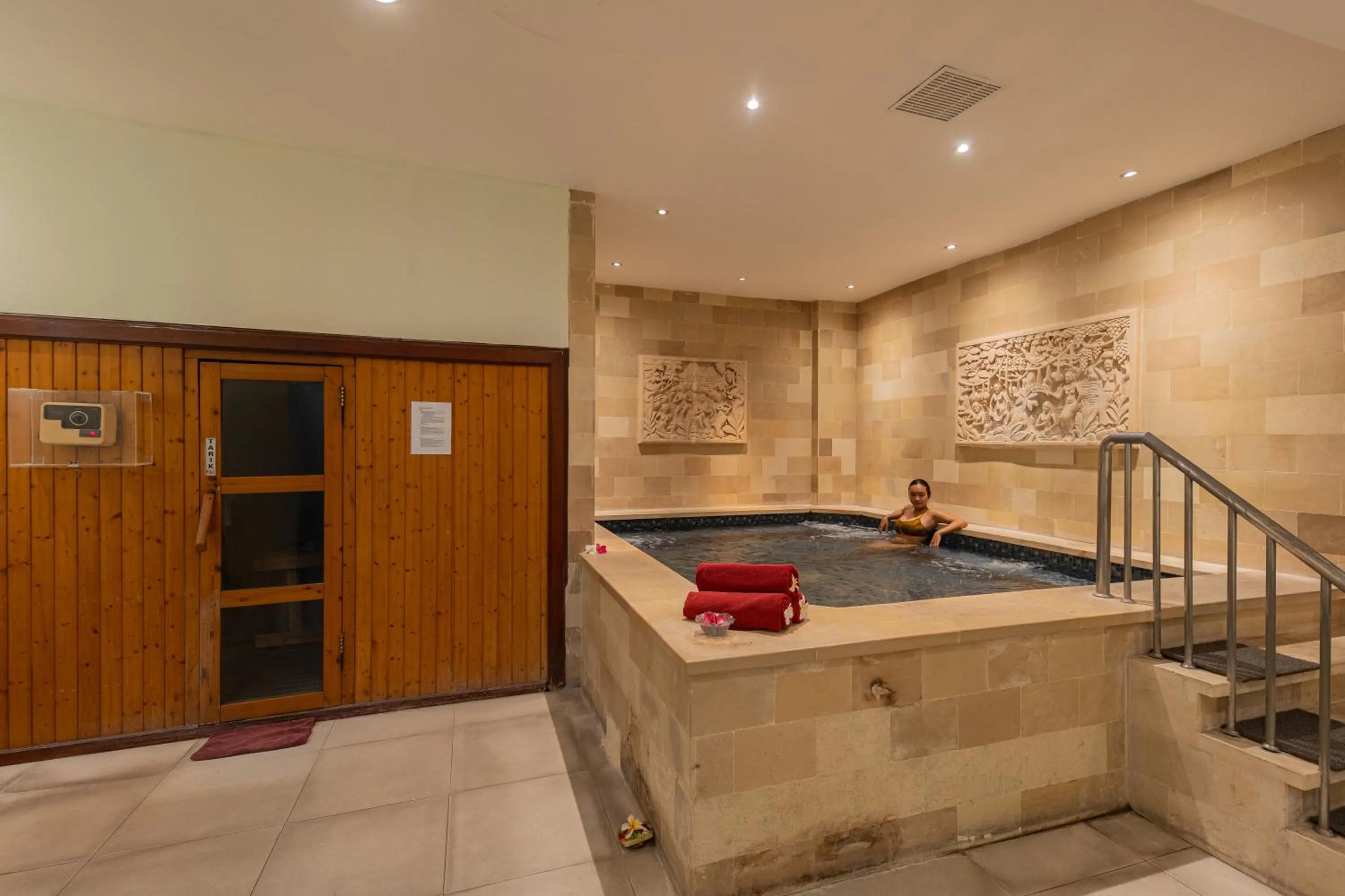 Sauna in Prime Plaza Hotel Sanur – Bali