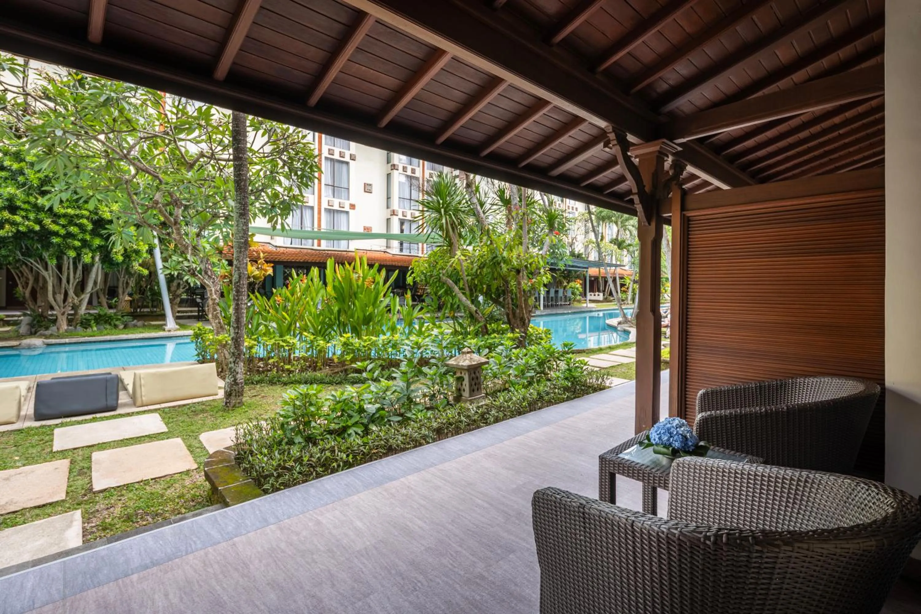 Balcony/Terrace in Prime Plaza Hotel Sanur – Bali