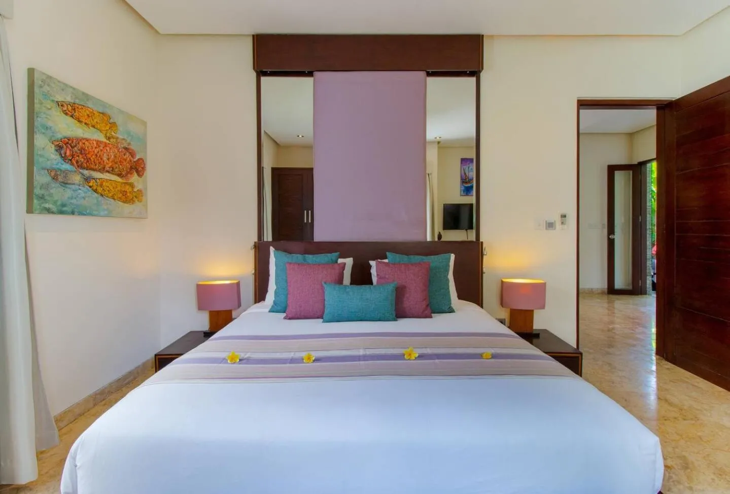 Bed in The Residence Seminyak