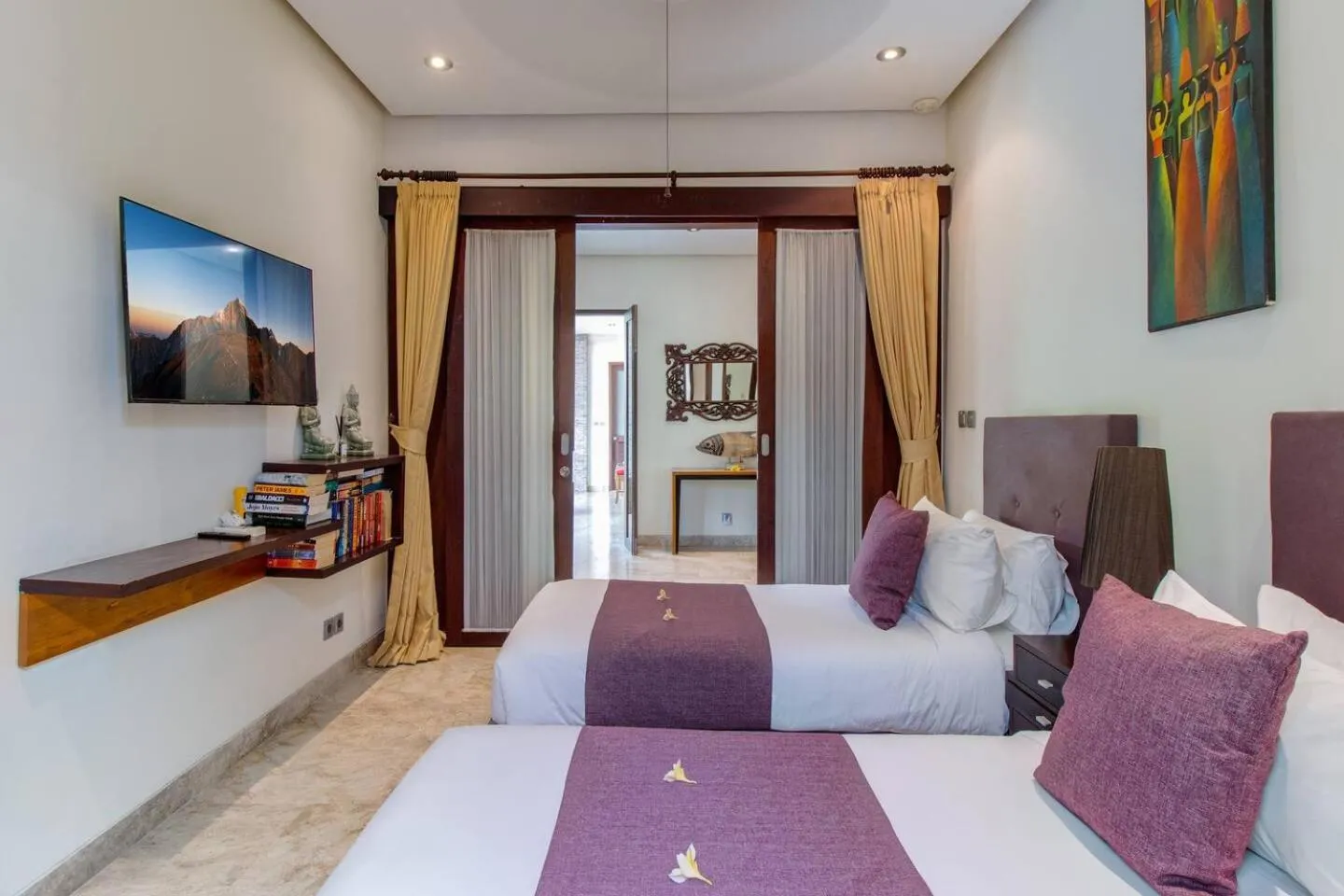 Bed in The Residence Seminyak