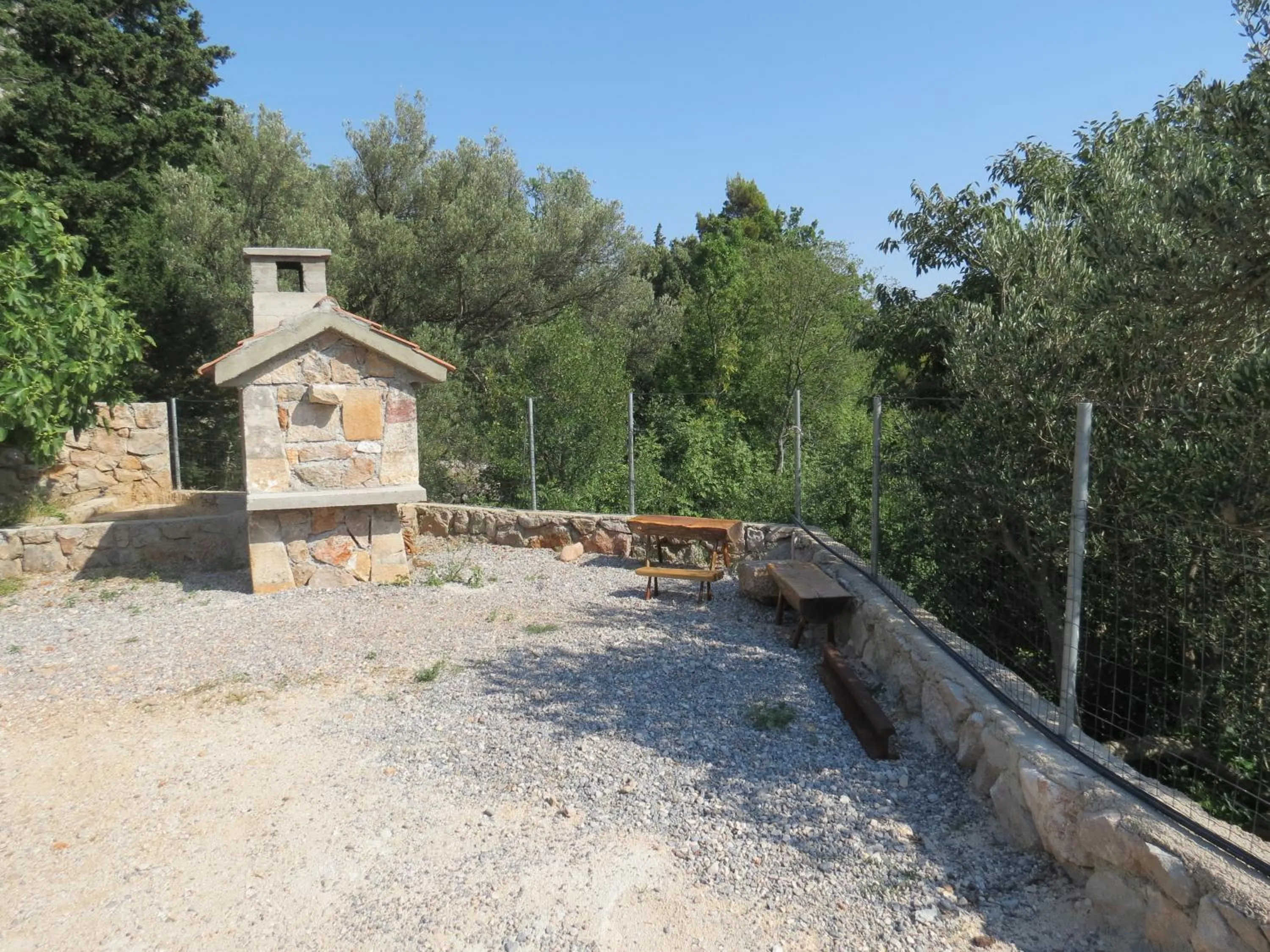 BBQ facilities in Holiday Home Milovci