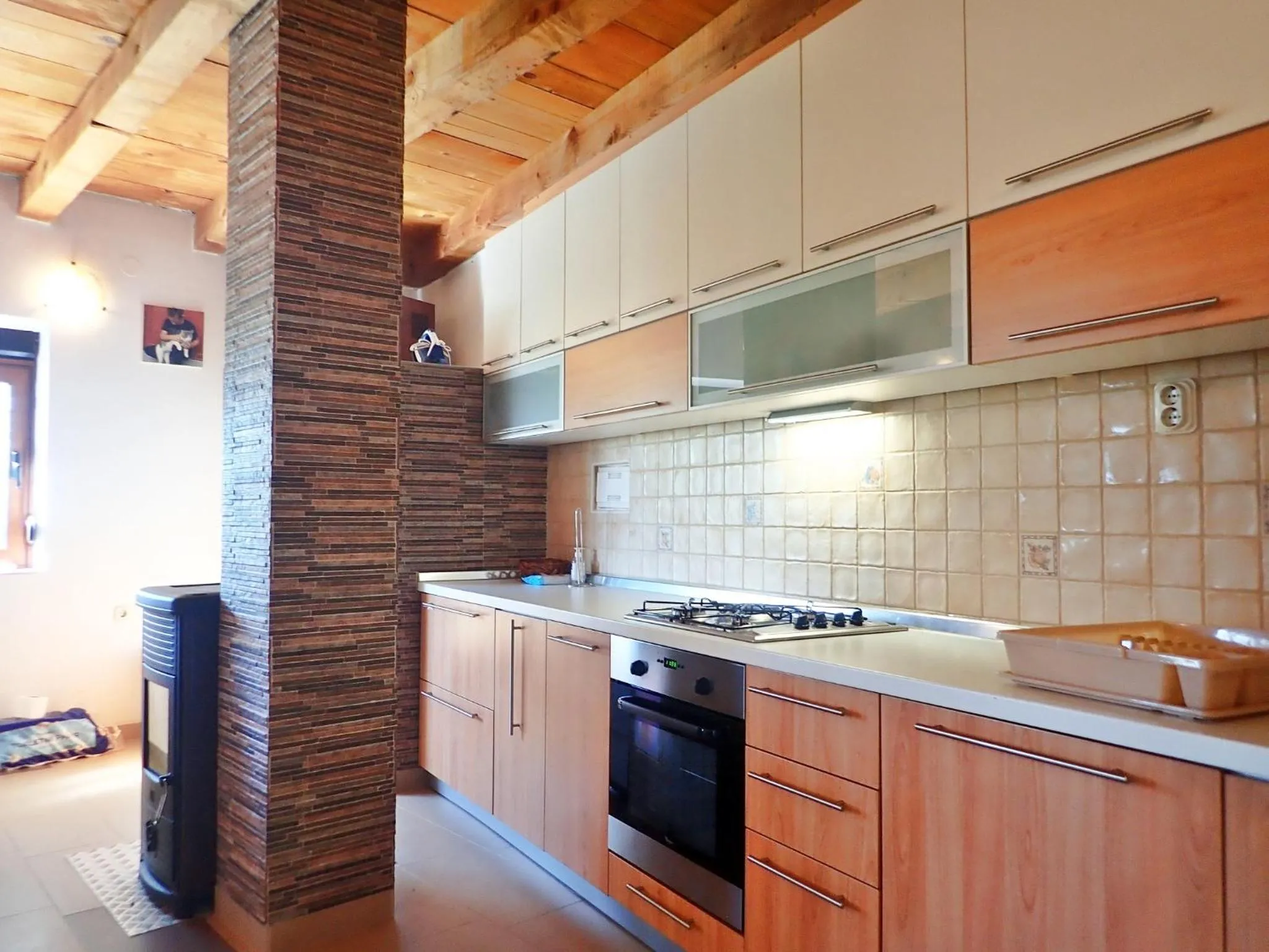 Kitchen or kitchenette in Holiday Home Milovci