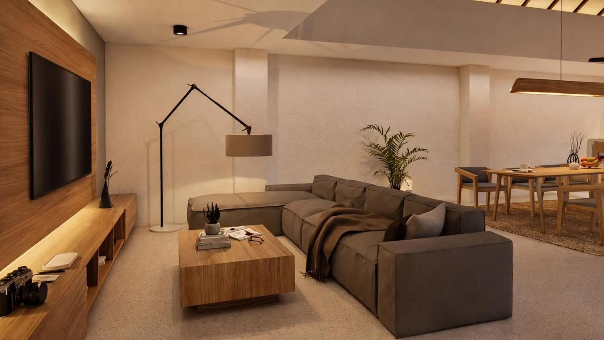 Living room in Bvilla Spa