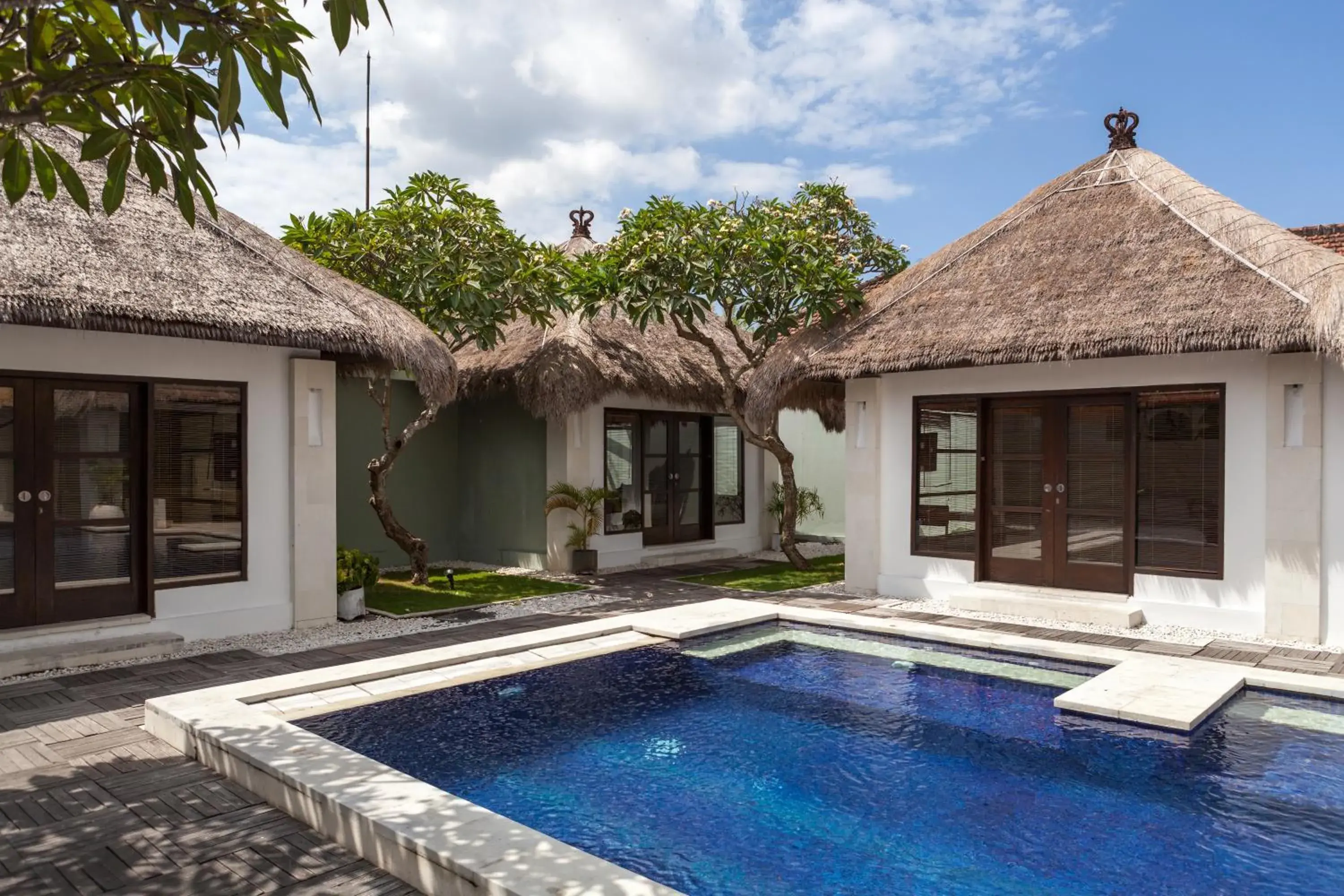 Swimming pool in Bvilla Spa Swimming pool in Bvilla Spa