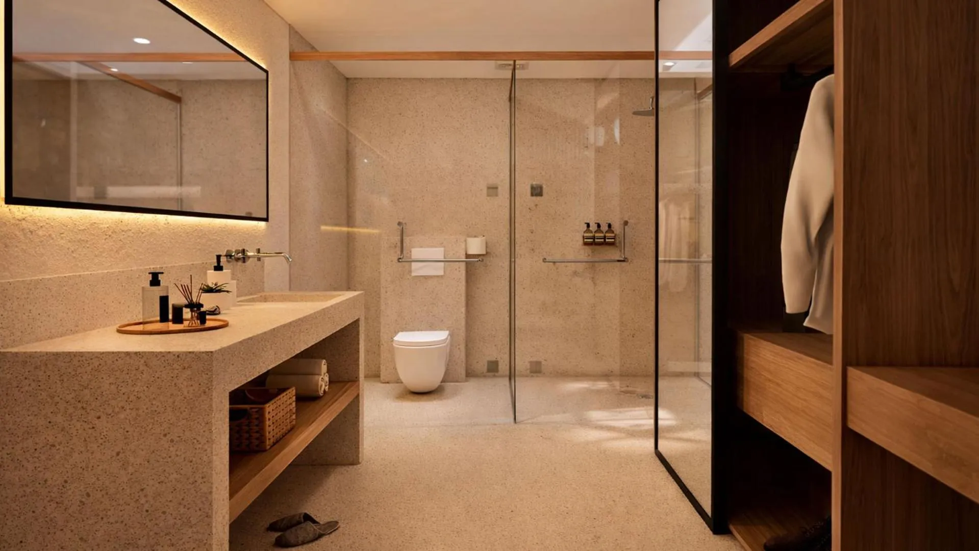 Shower in Bvilla Spa