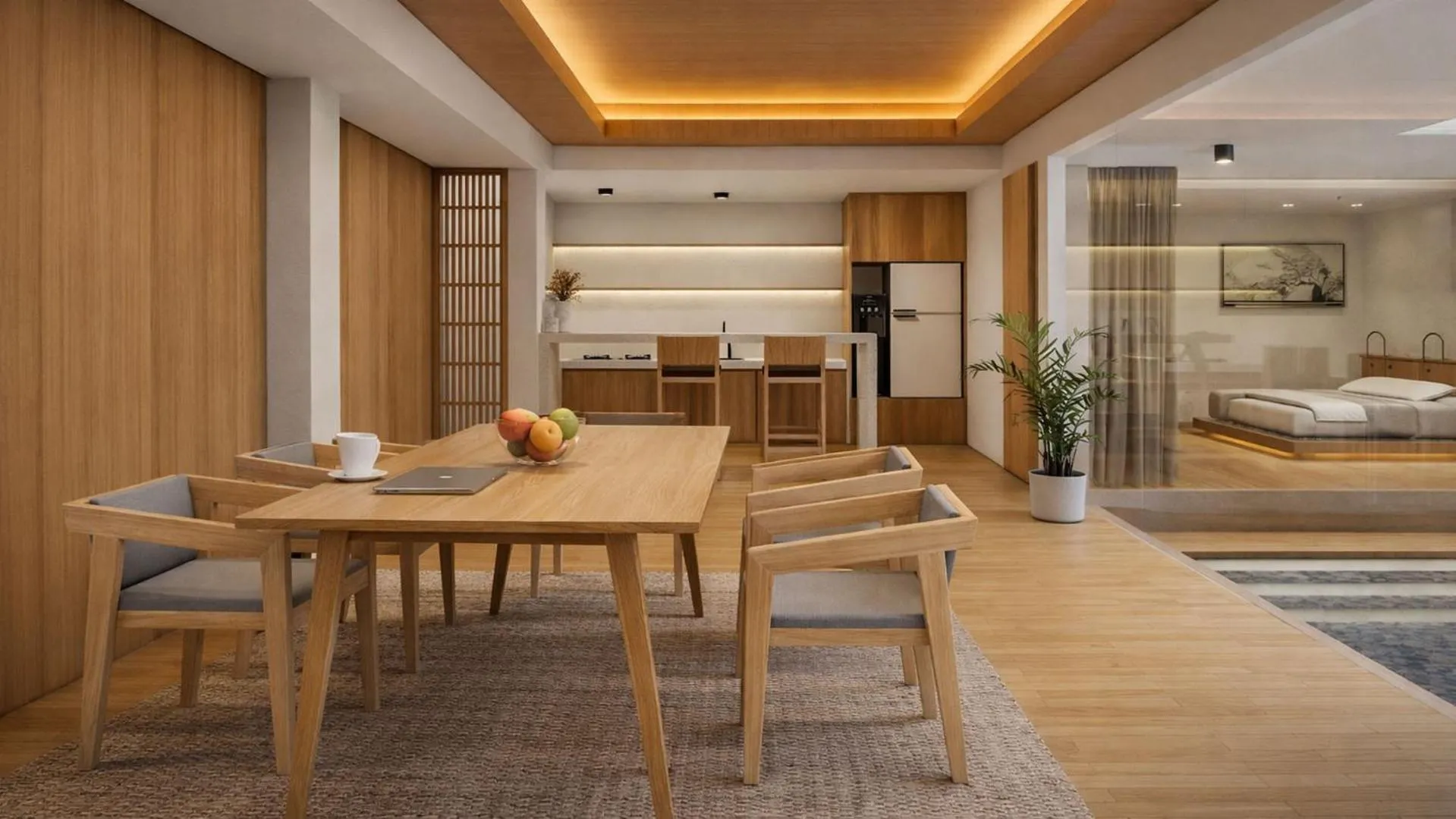 Living room, Bed in Bvilla Spa