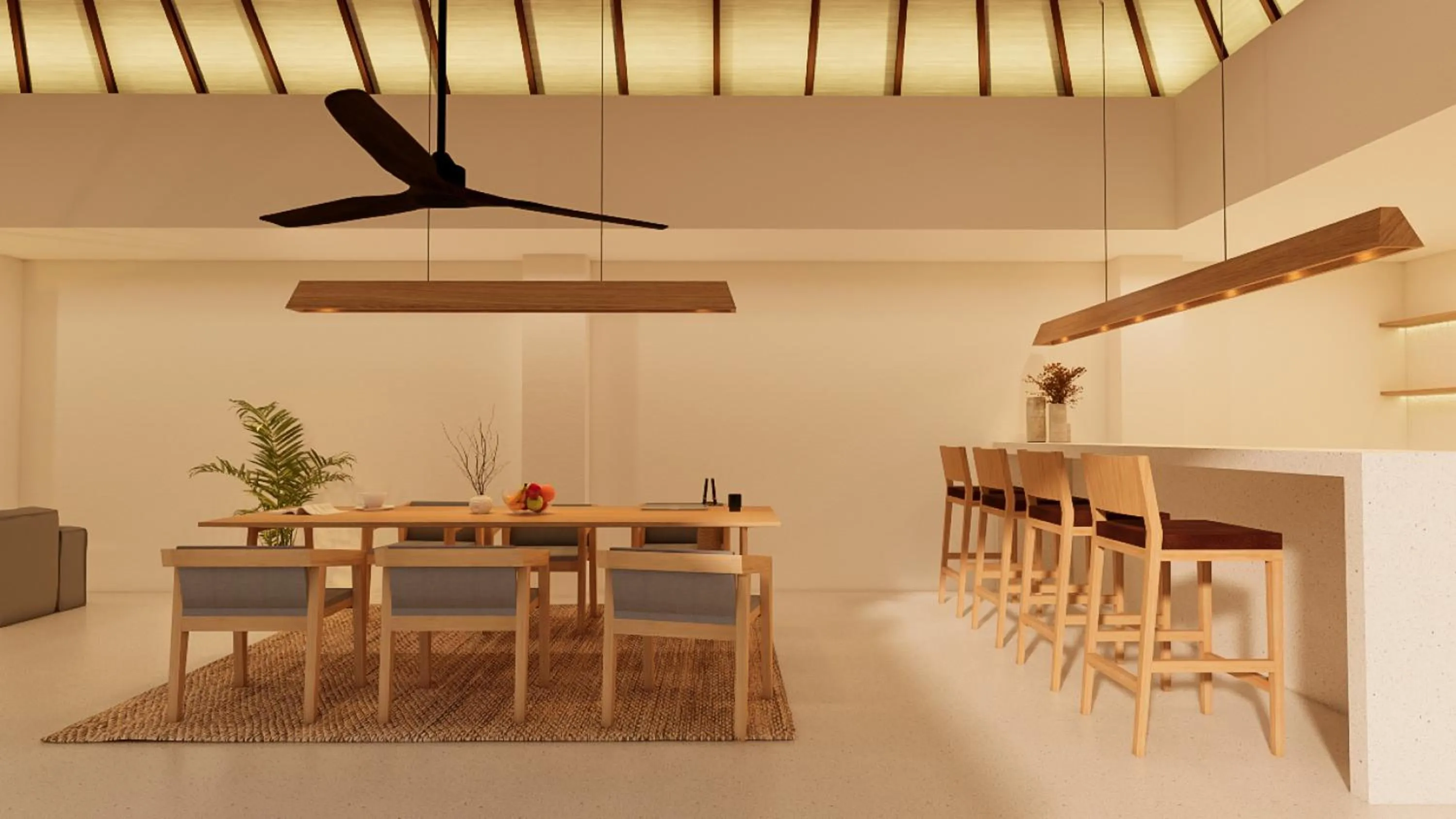 Living room in Bvilla Spa