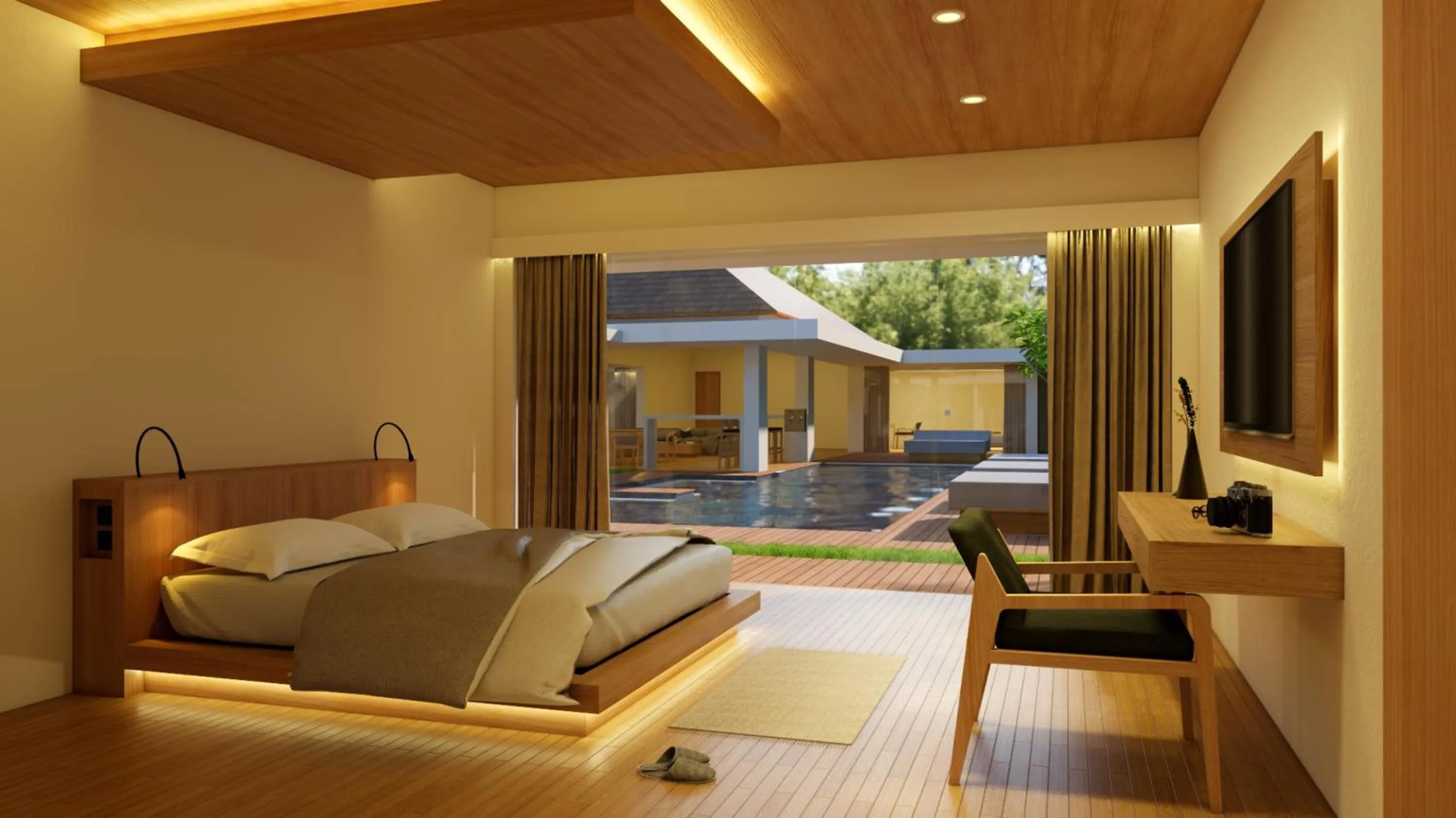 Bedroom in Bvilla Spa