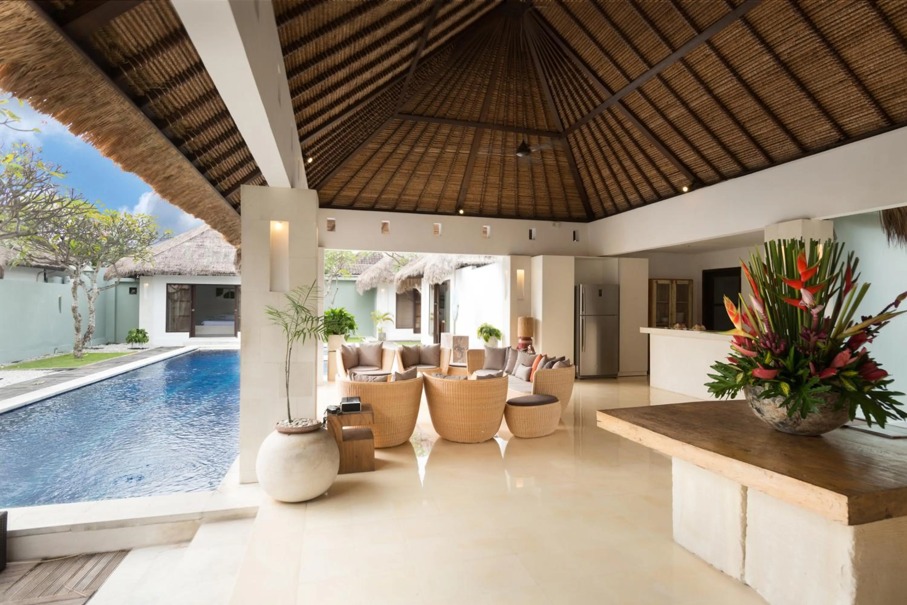 Living room in Bvilla Spa