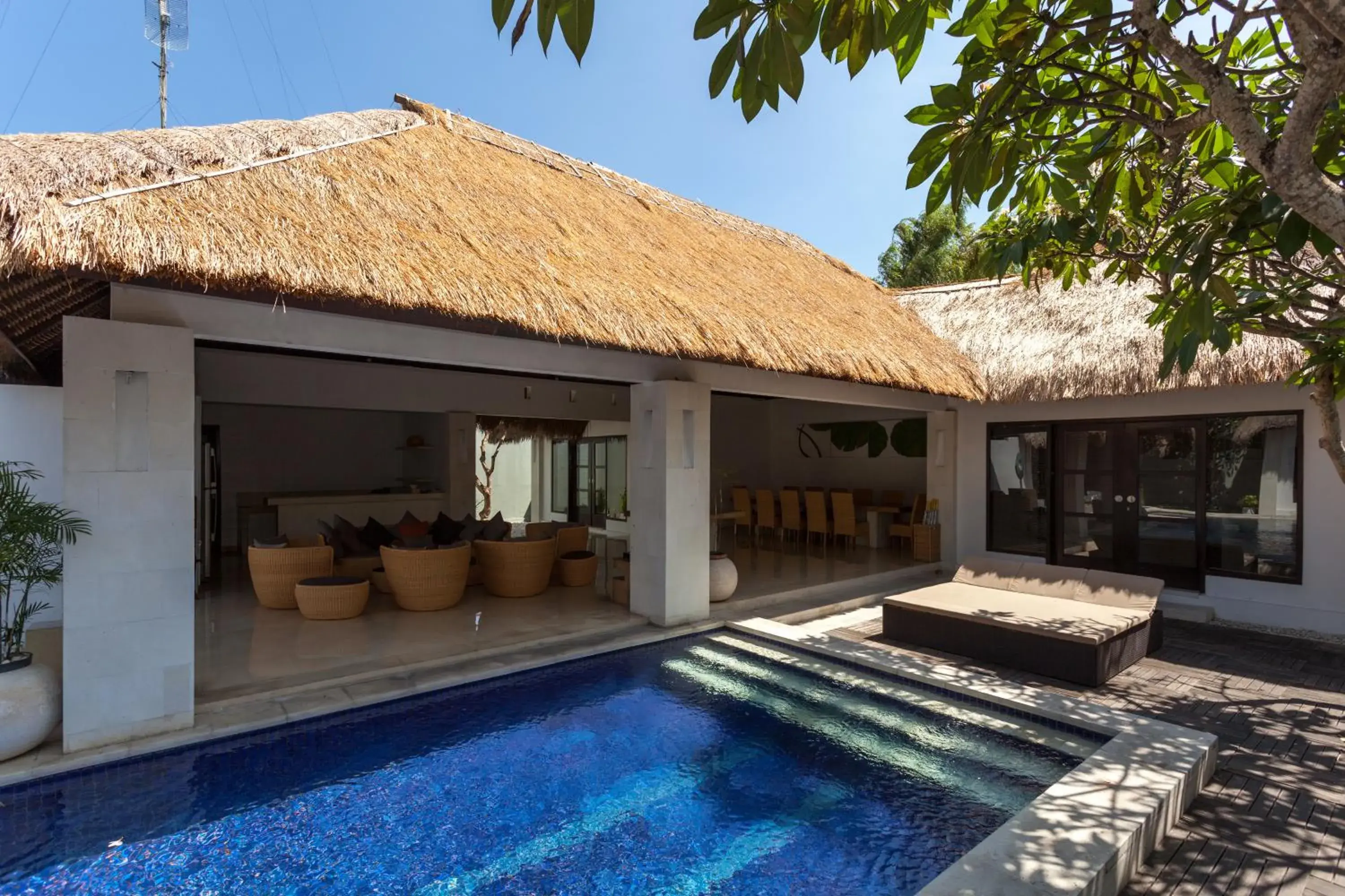 Swimming pool in Bvilla Spa Swimming pool in Bvilla Spa