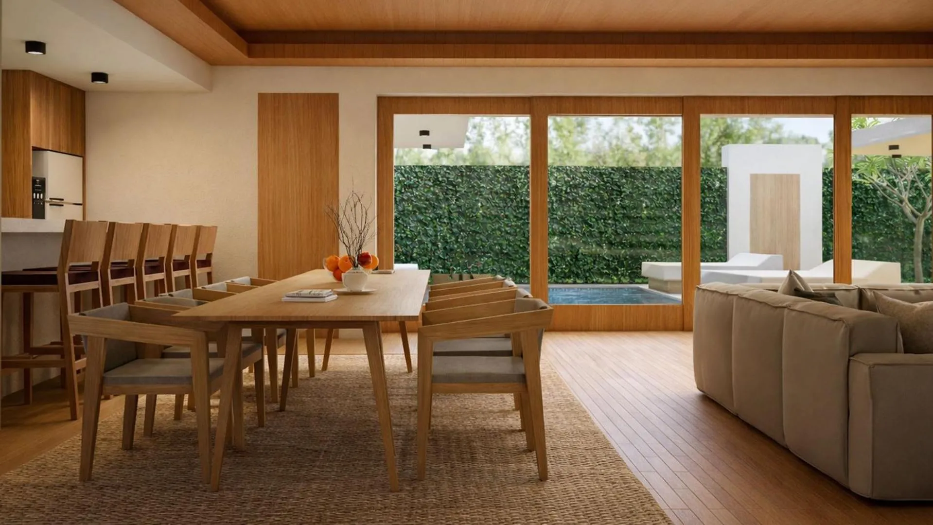 Kitchen or kitchenette in Bvilla Spa