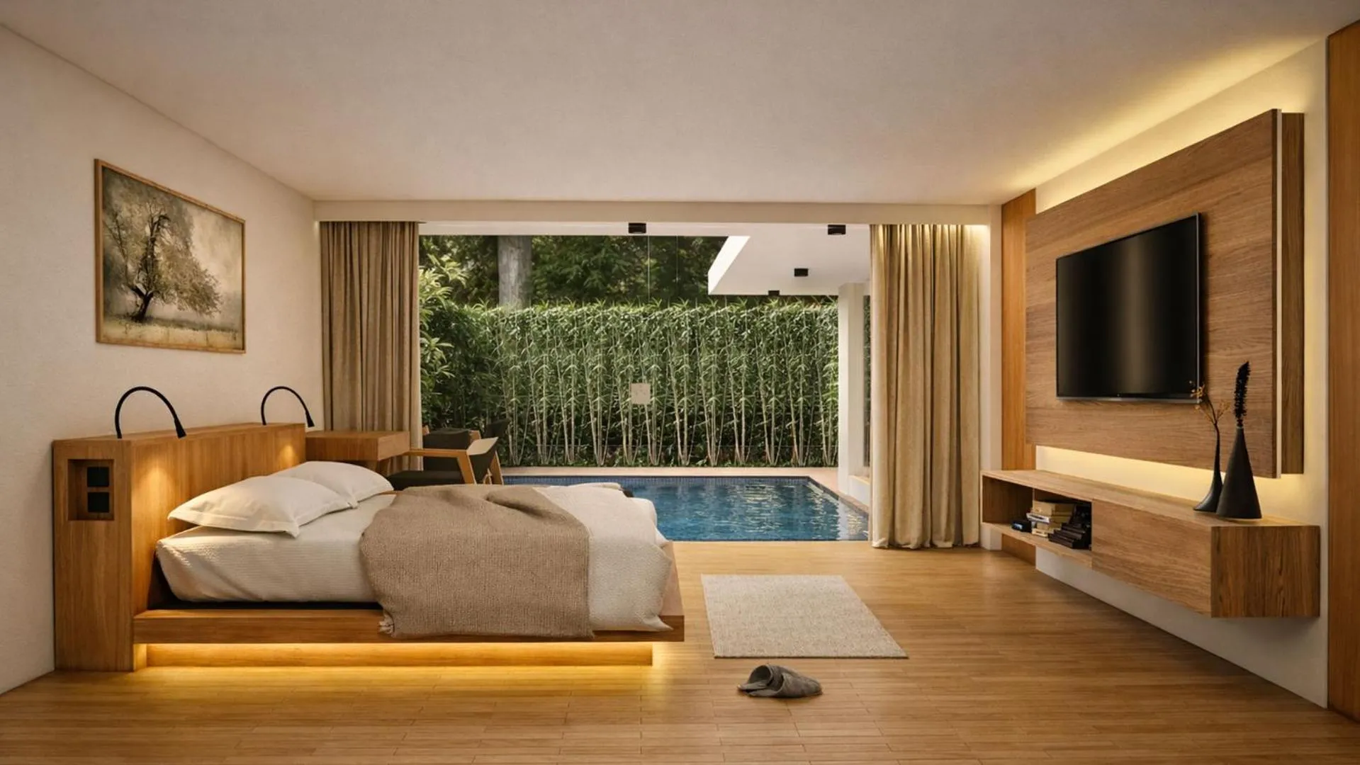 Bedroom in Bvilla Spa