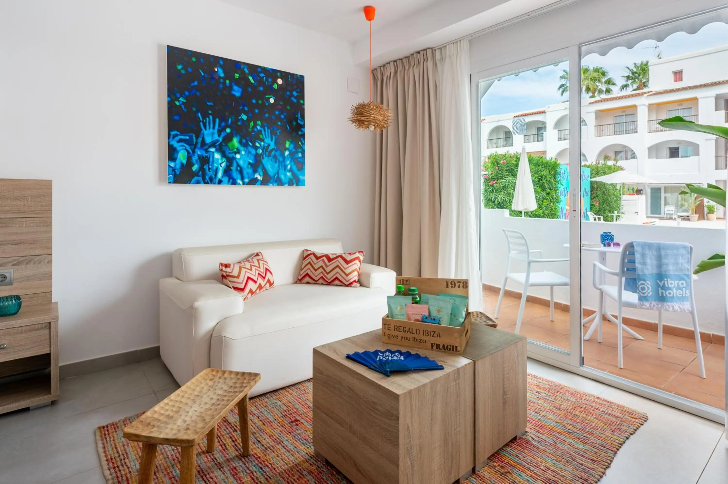 Seating area in Hotel Vibra Bossa Flow - Adults only