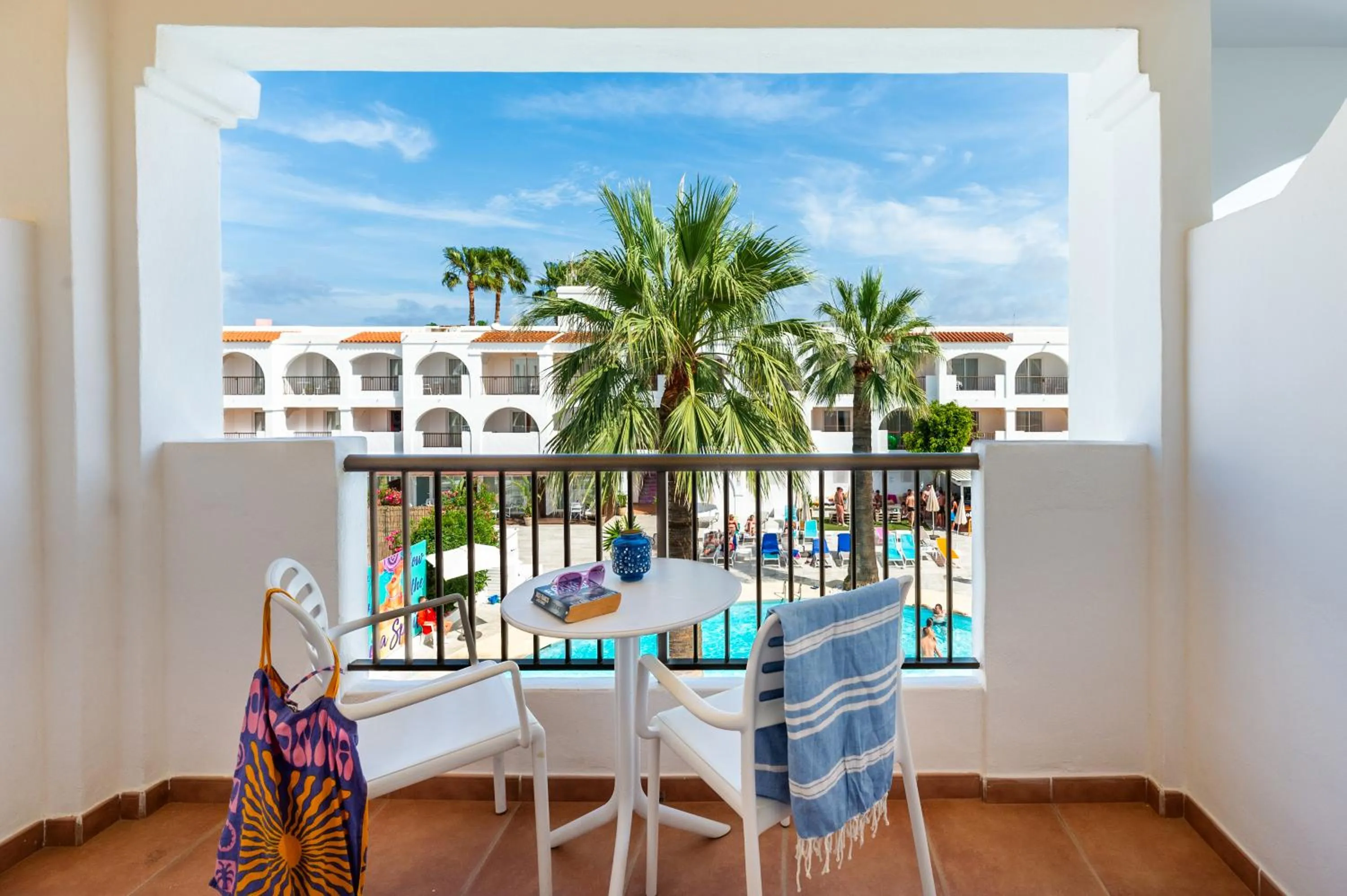 Balcony/Terrace in Hotel Vibra Bossa Flow - Adults only