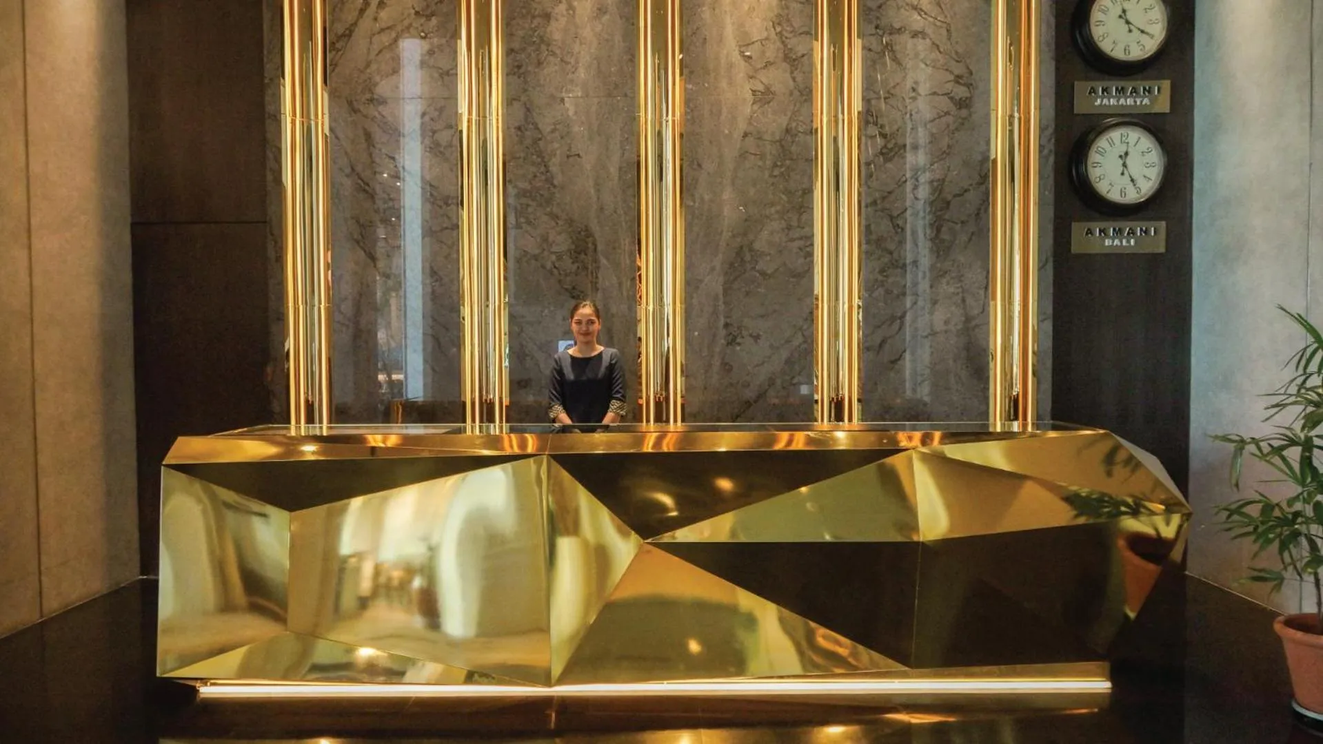 Lobby or reception in Akmani Hotel Jakarta