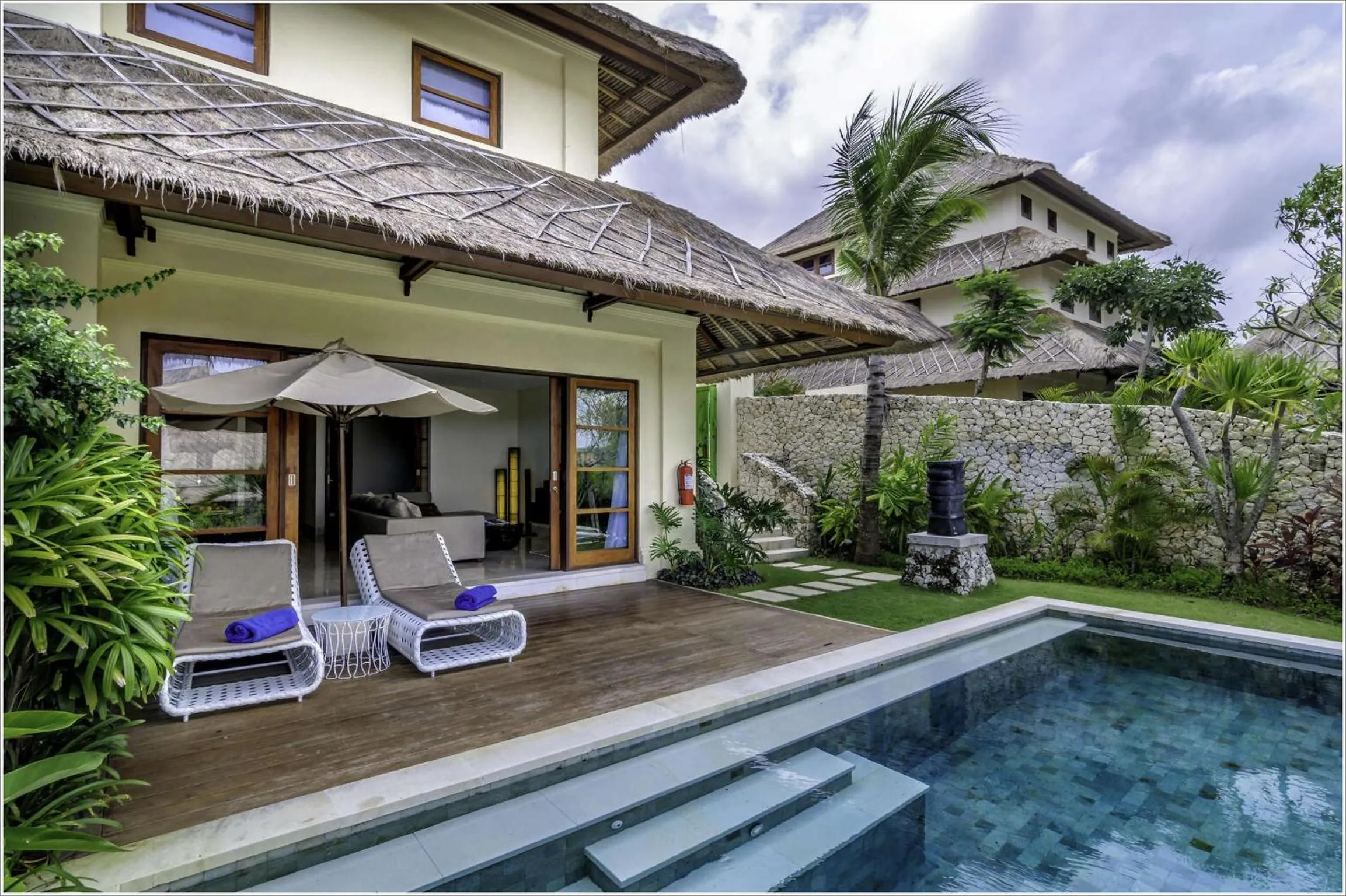 Garden view in Karma Kandara