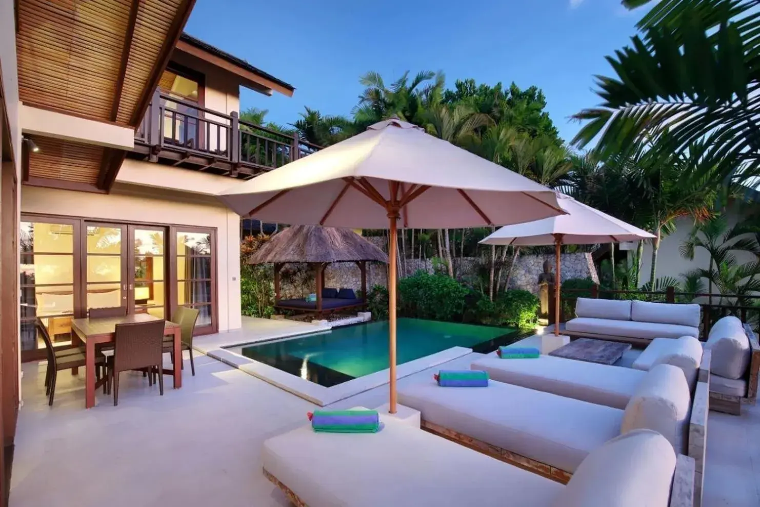 Garden view in Karma Kandara Garden view in Karma Kandara