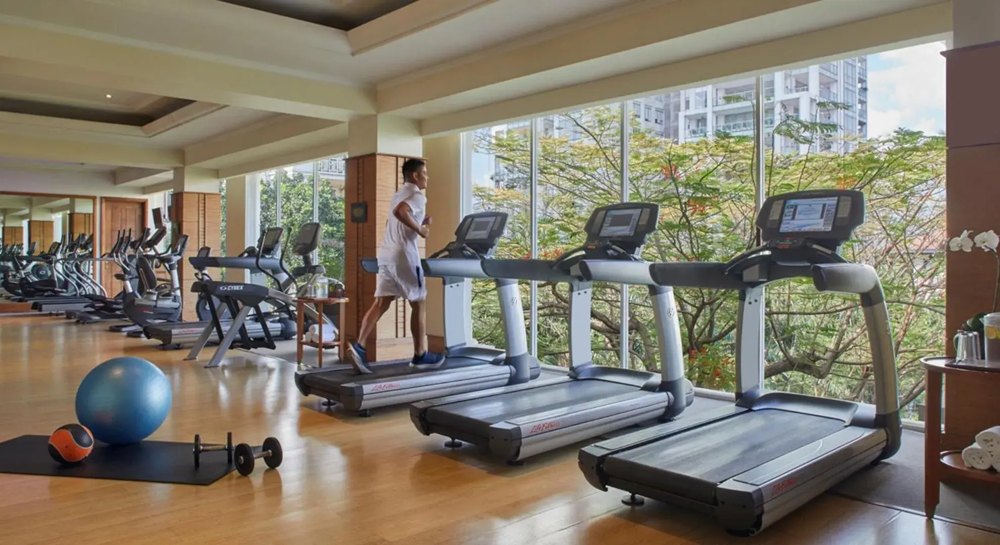 Fitness centre/facilities in The Dharmawangsa Jakarta Fitness centre/facilities in The Dharmawangsa Jakarta