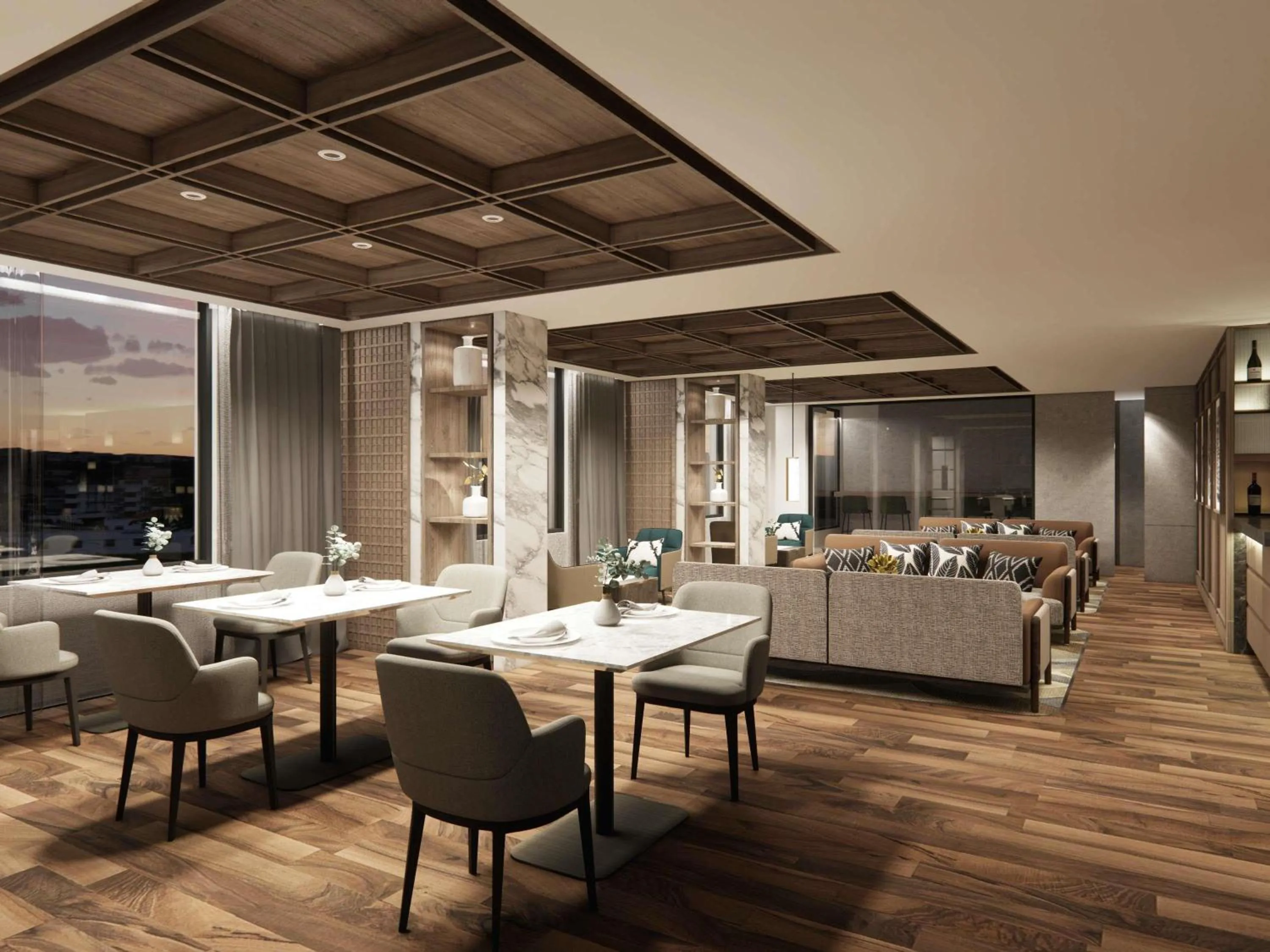 Lounge or bar in Mövenpick Hotel Jakarta City Centre